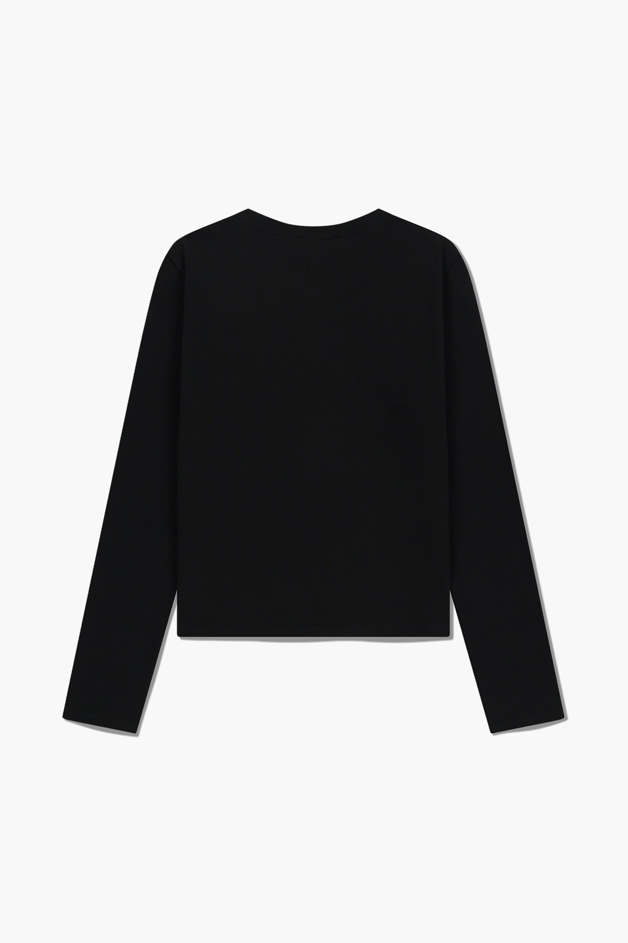 W Basic Long Sleeve  Black
