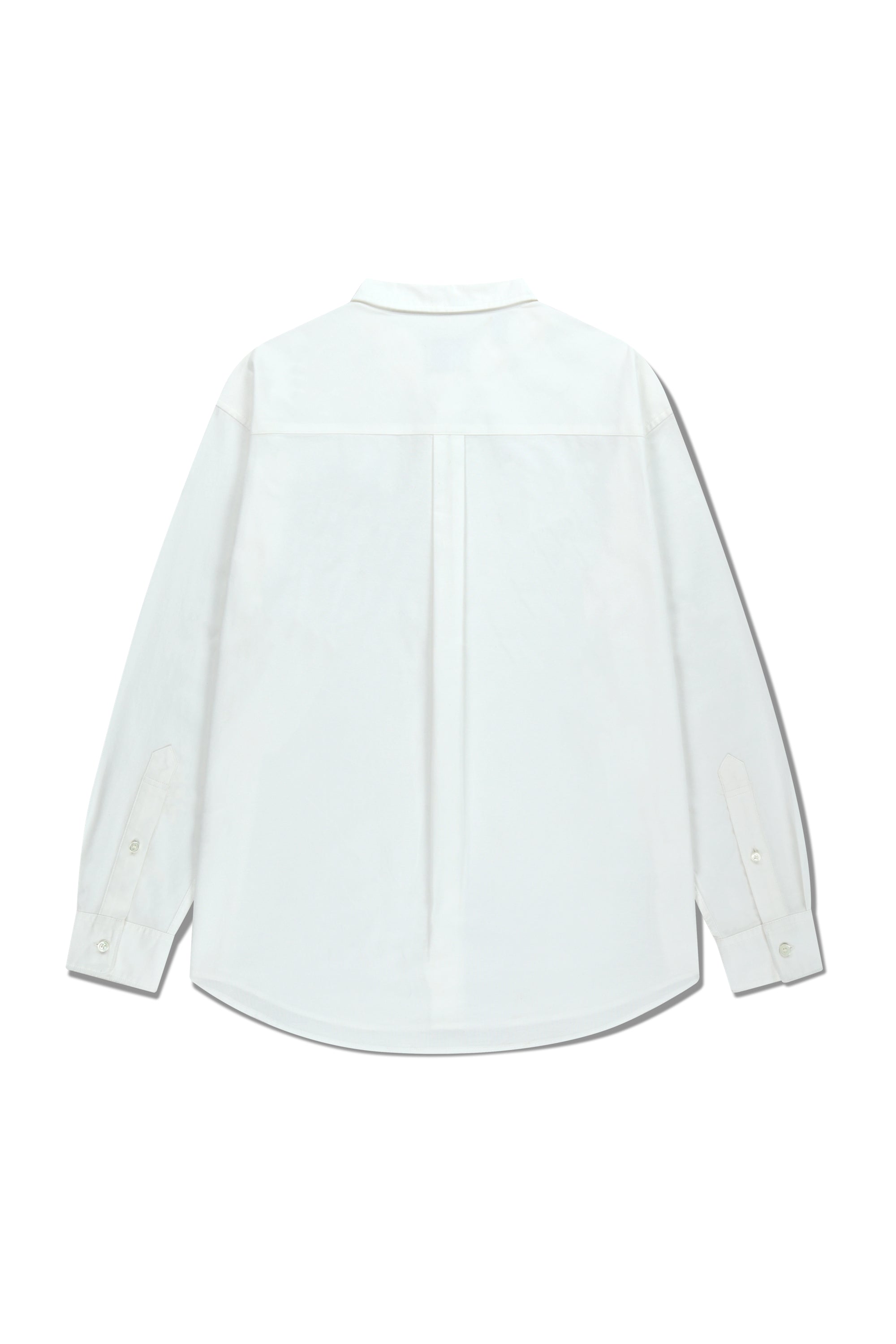 Oversized Oxford Shirt White