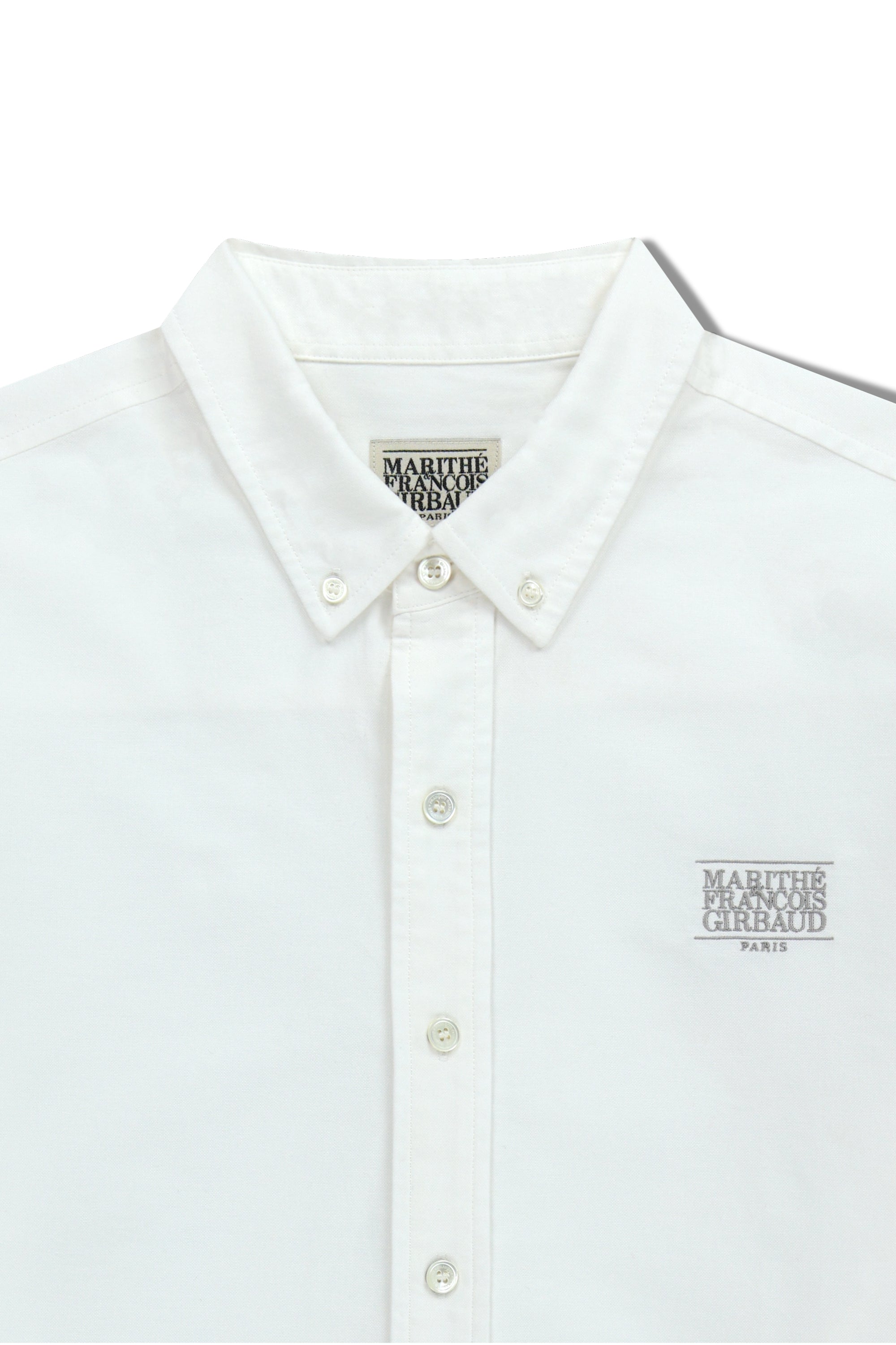 Oversized Oxford Shirt White