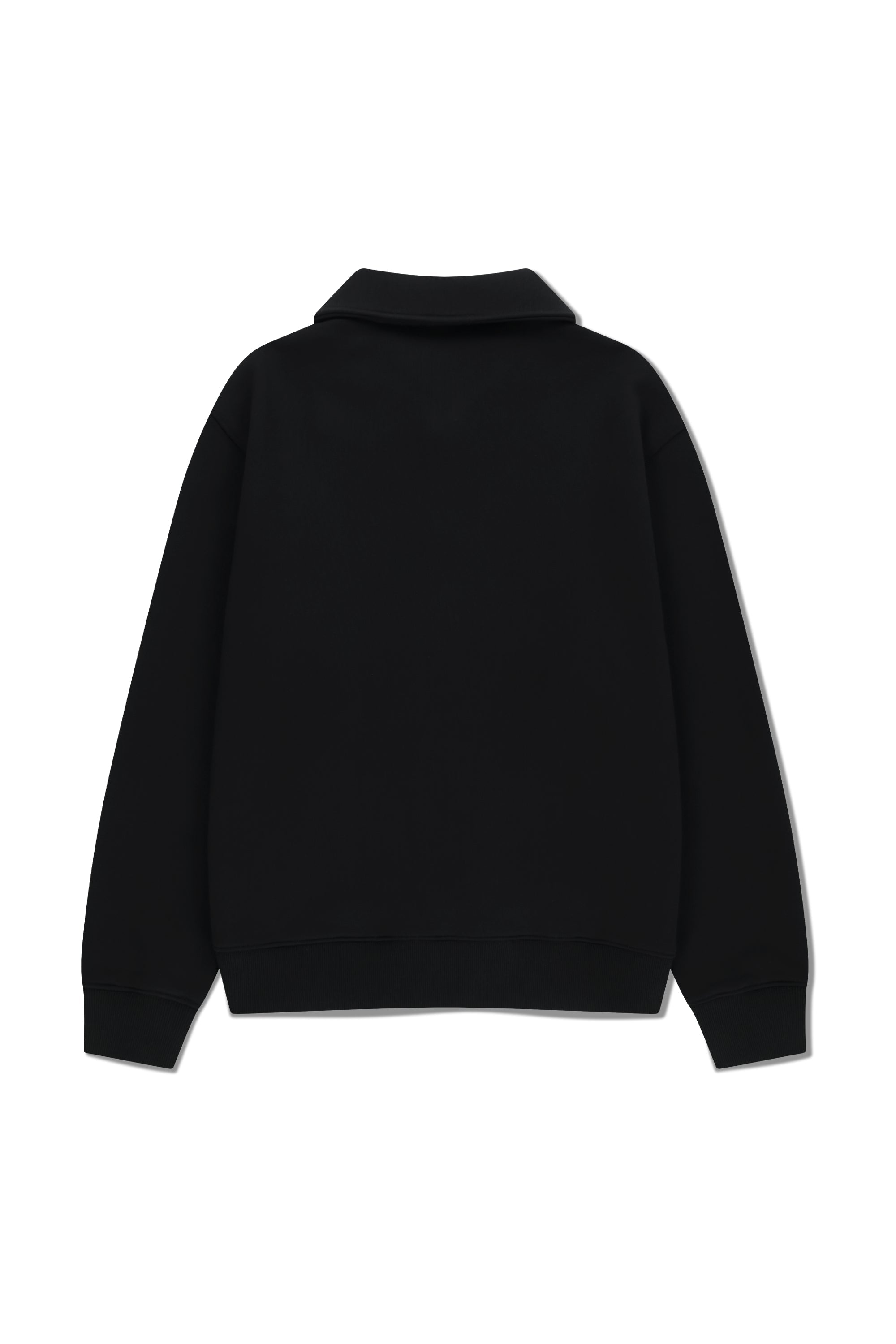Classic Logo Half Zipup Sweatshirt Black