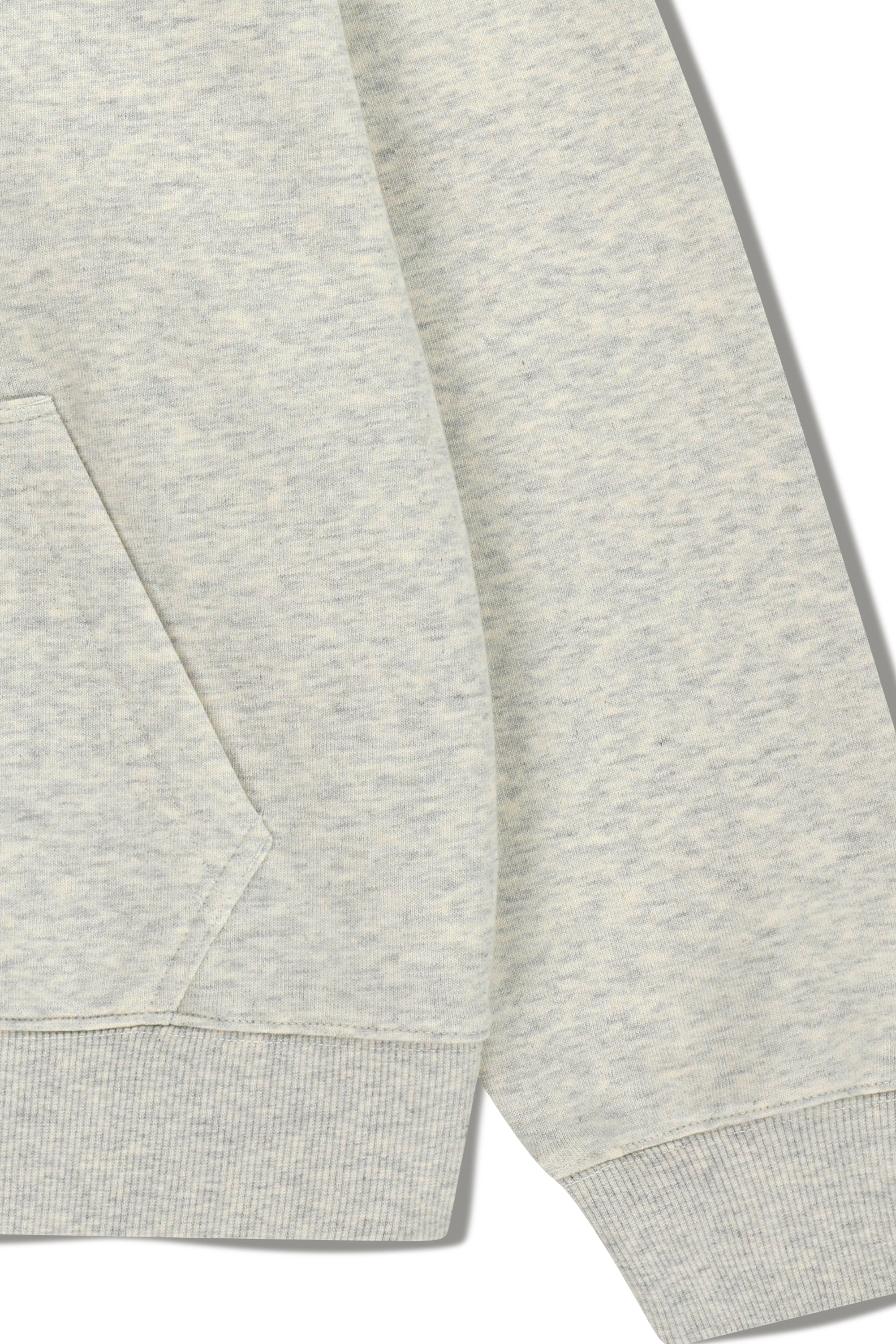 Classic Logo Half Zipup Sweatshirt Oatmeal