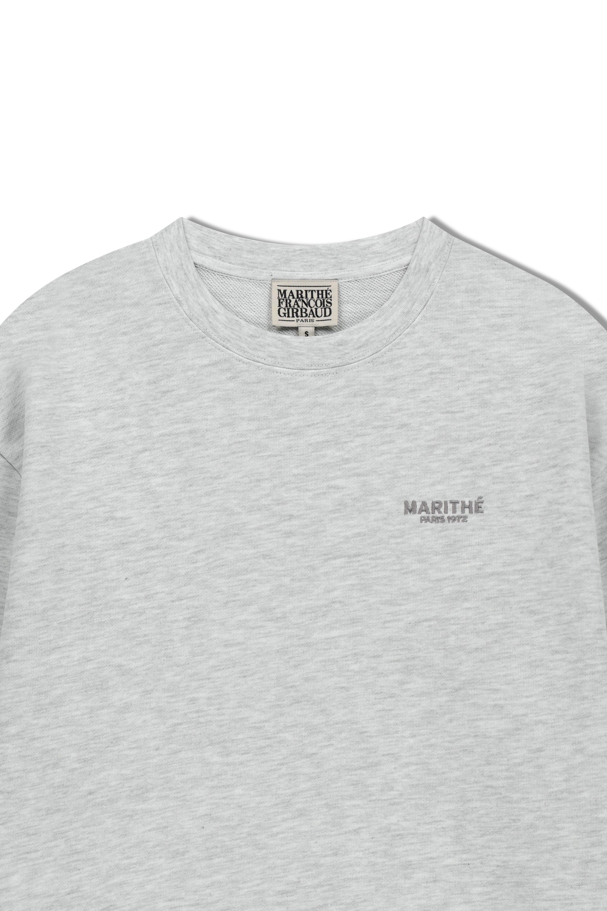 Regular Logo Sweat Set-Up Light Heather Gray