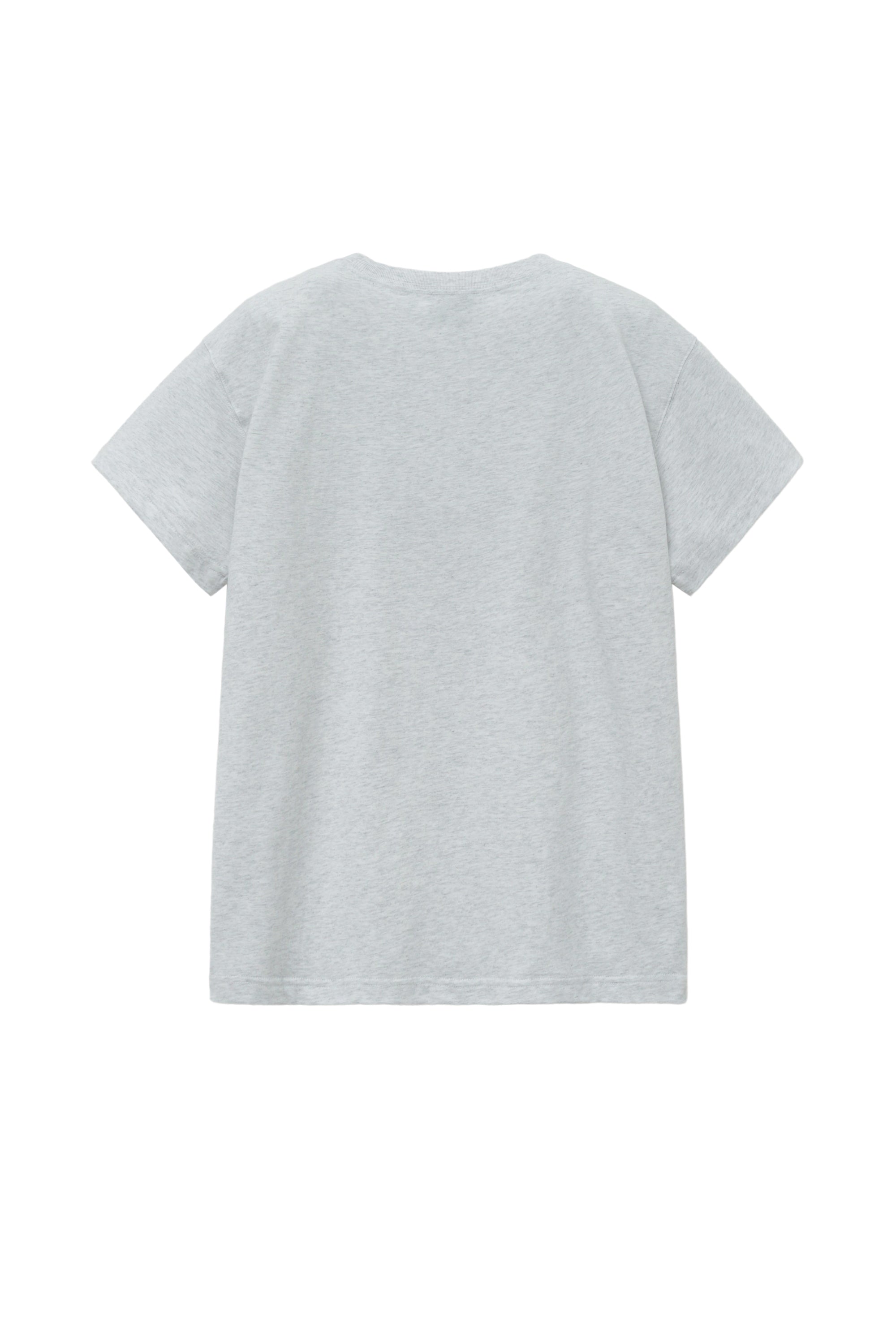 Classic Logo Tee Light Heather Gray