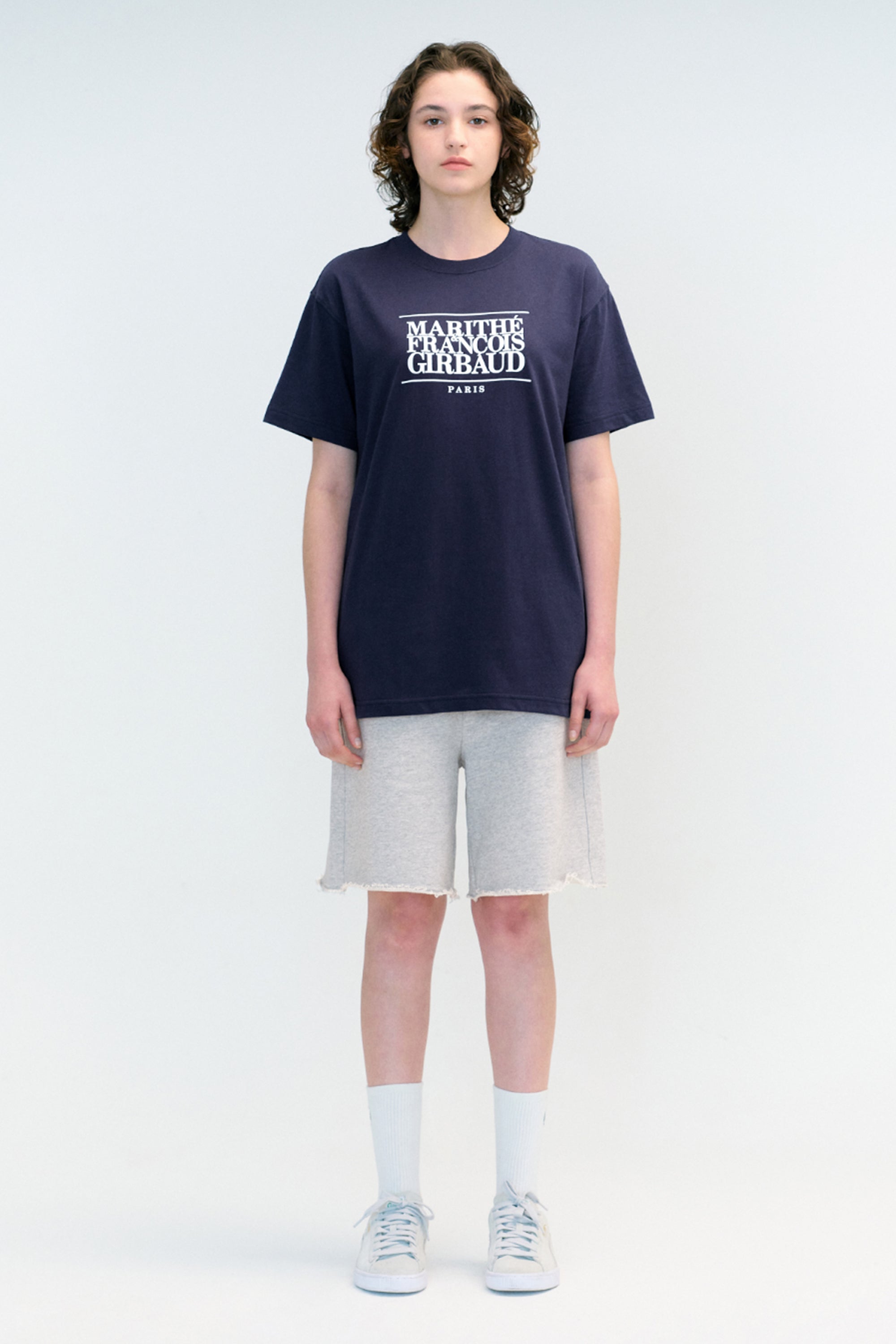 Classic Logo Tee Navy
