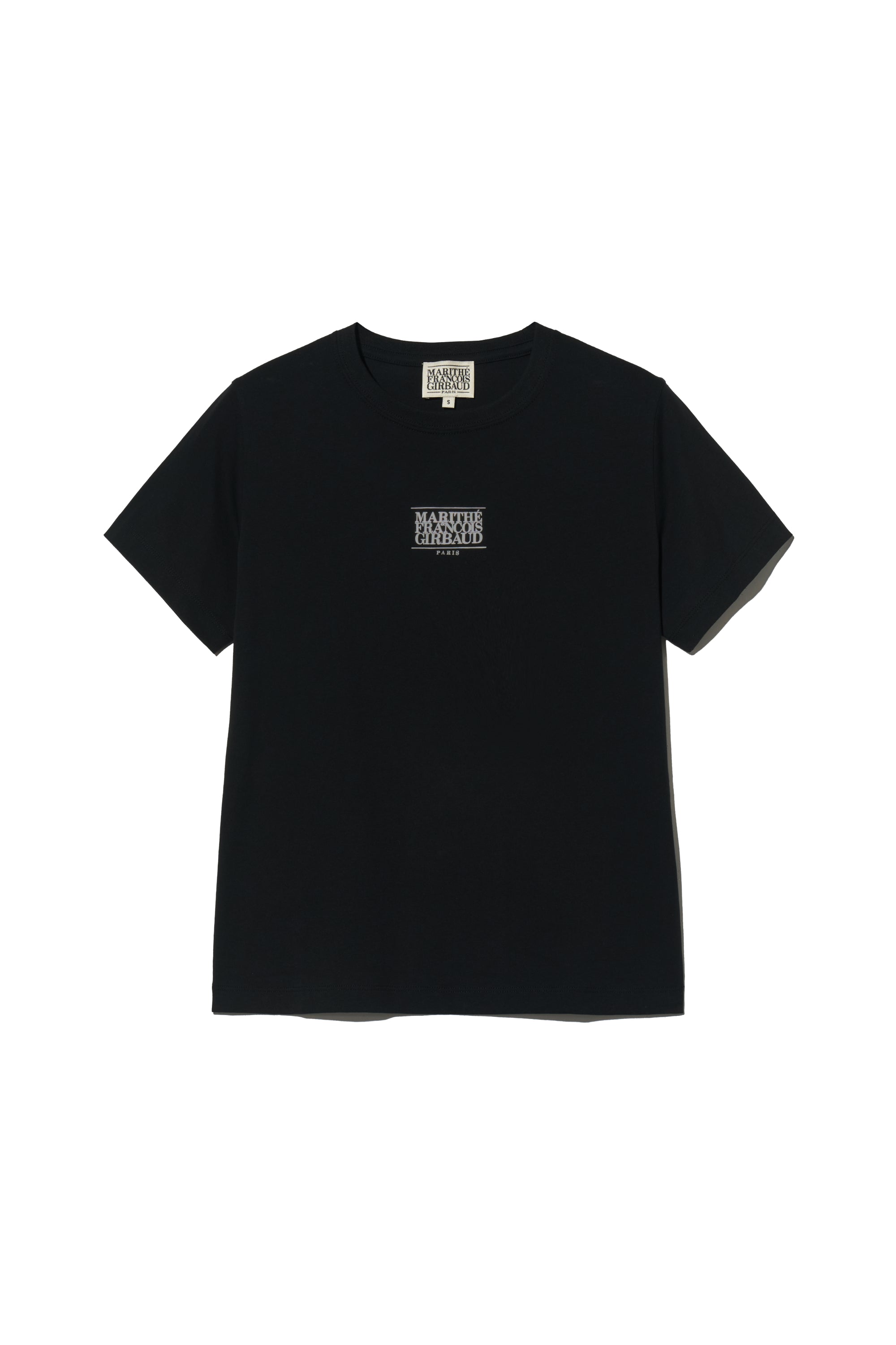 W Small Classic Logo Tee Black