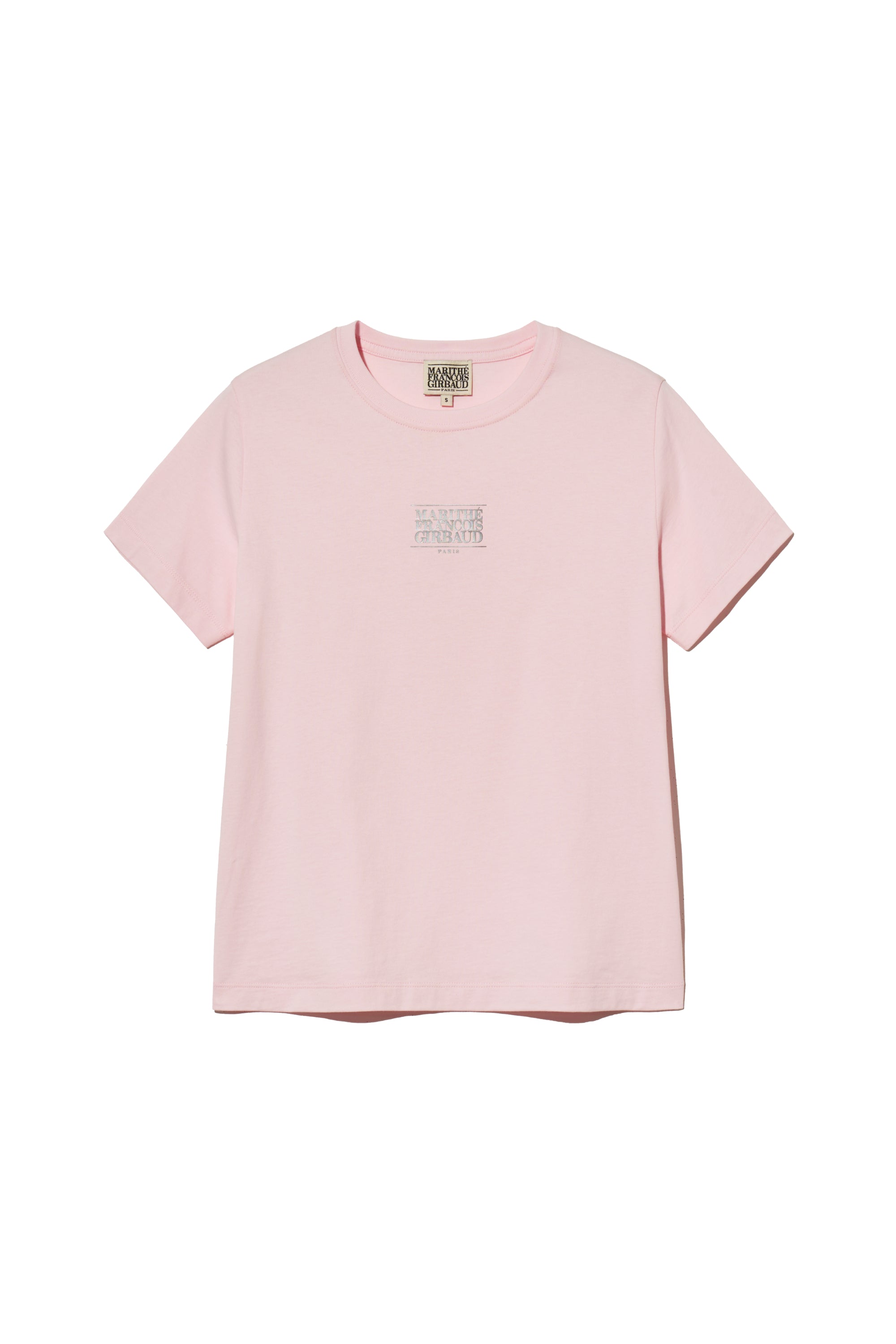 W Small Classic Logo Tee Light Pink