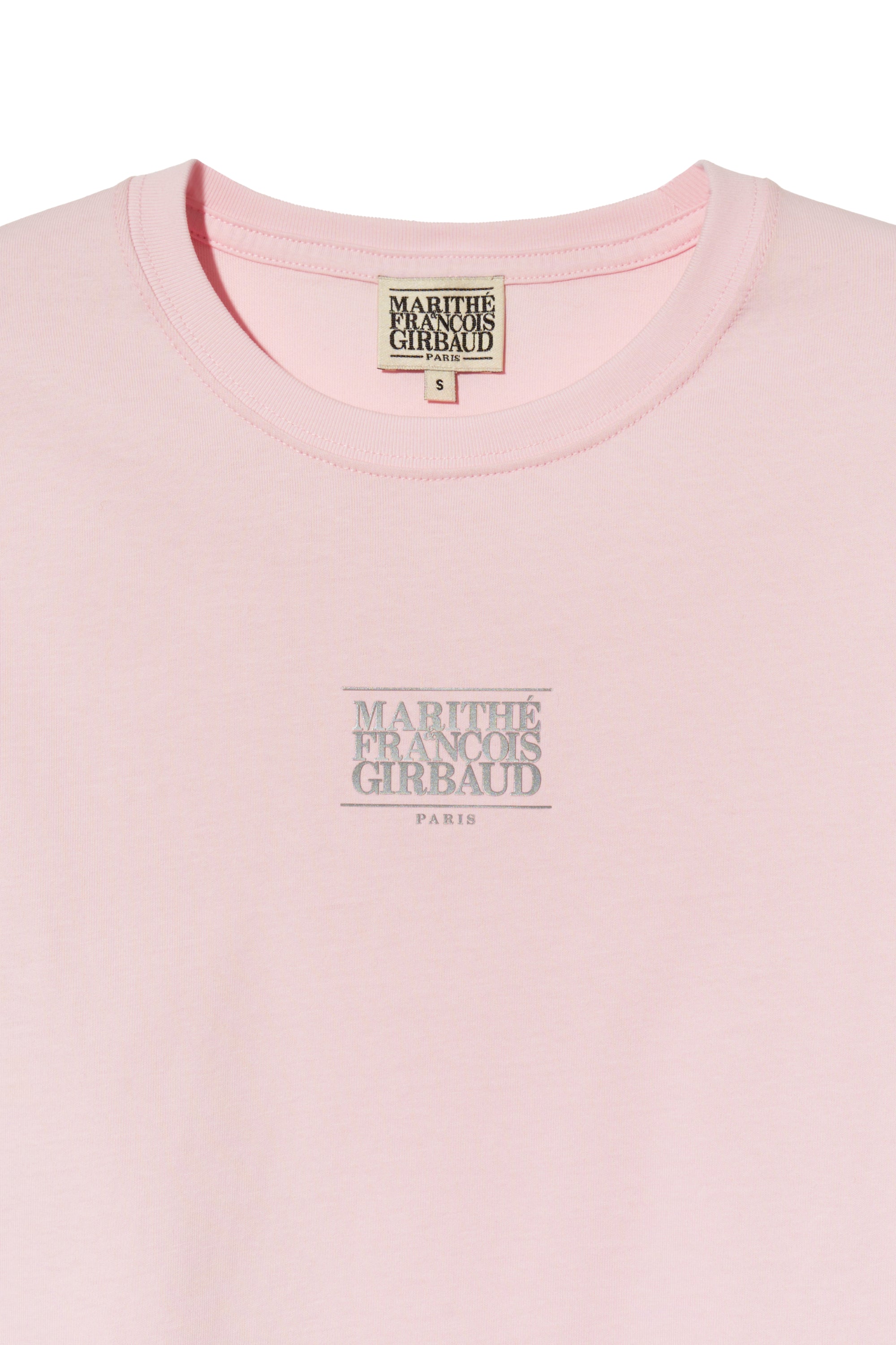 W Small Classic Logo Tee Light Pink