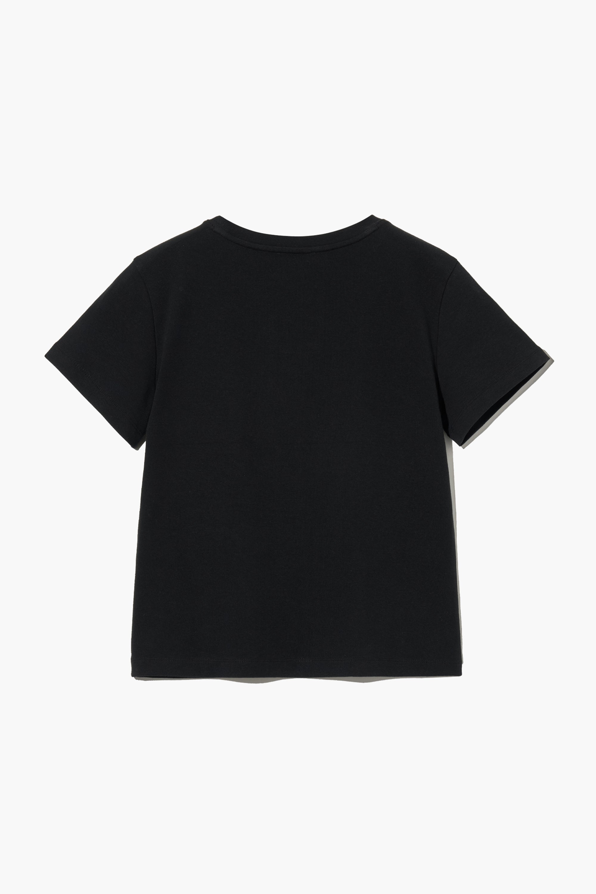 W Basic Tee Black