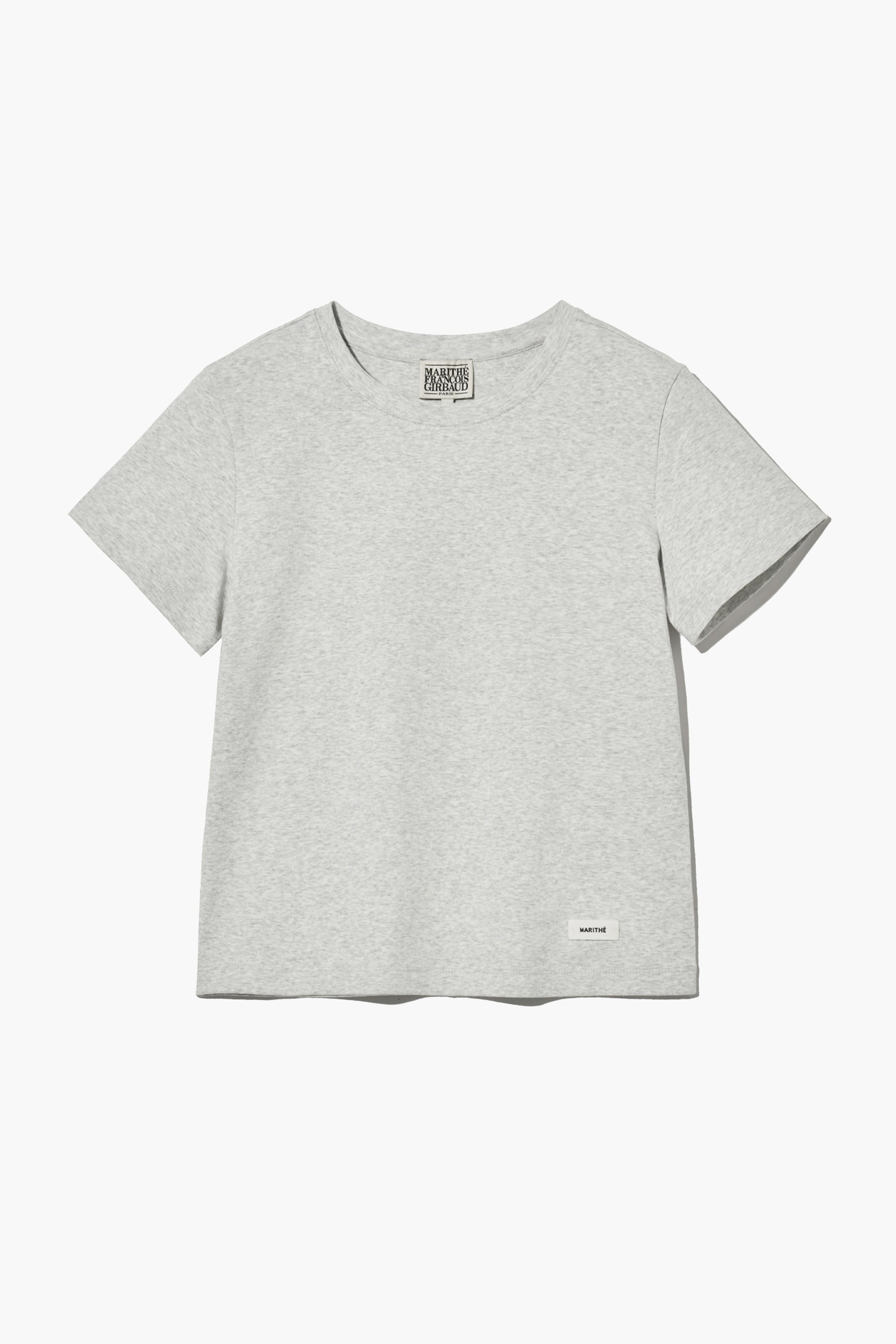 W Basic Tee Light Heather Gray