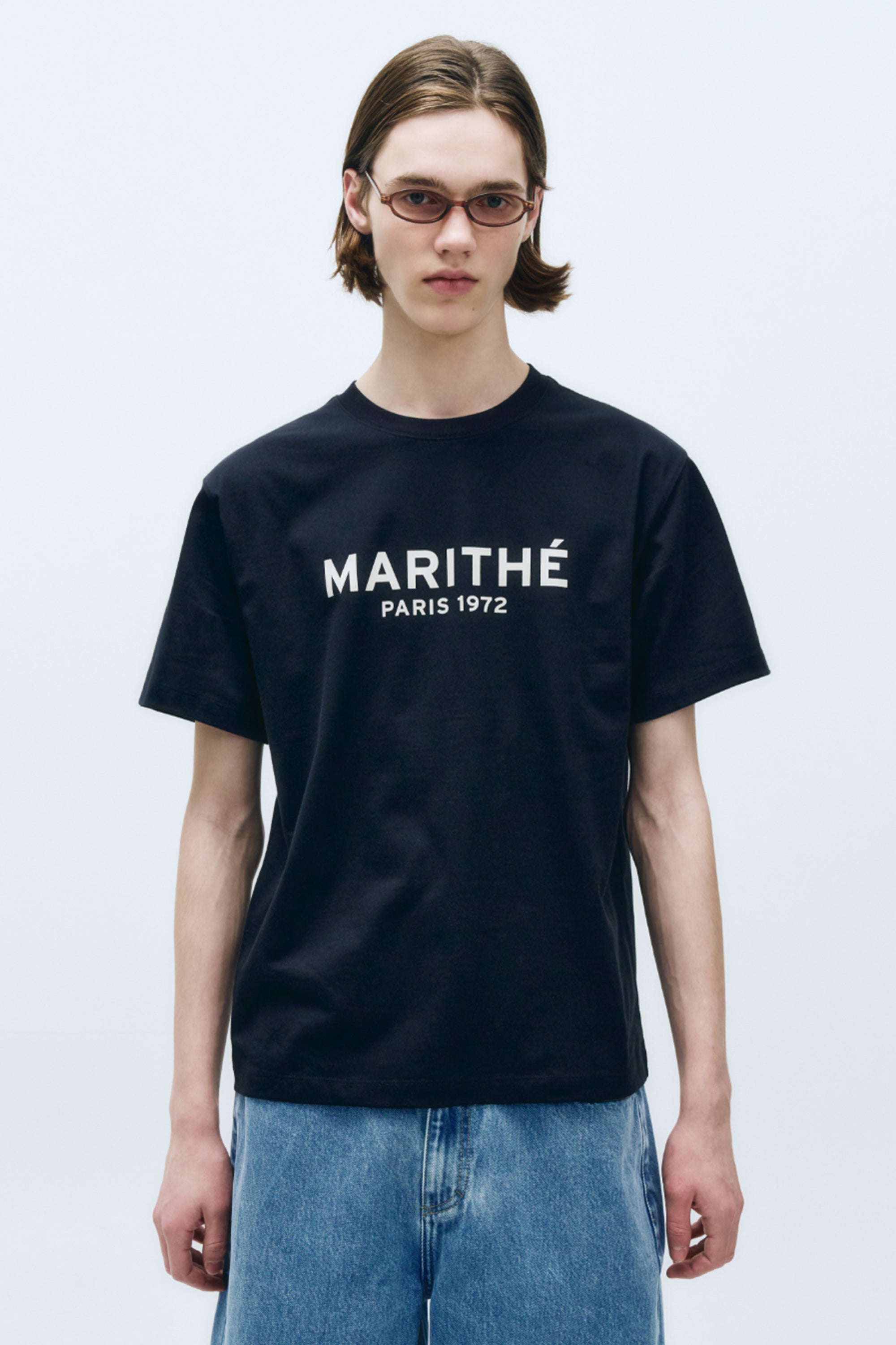 Regular Logo Tee Navy