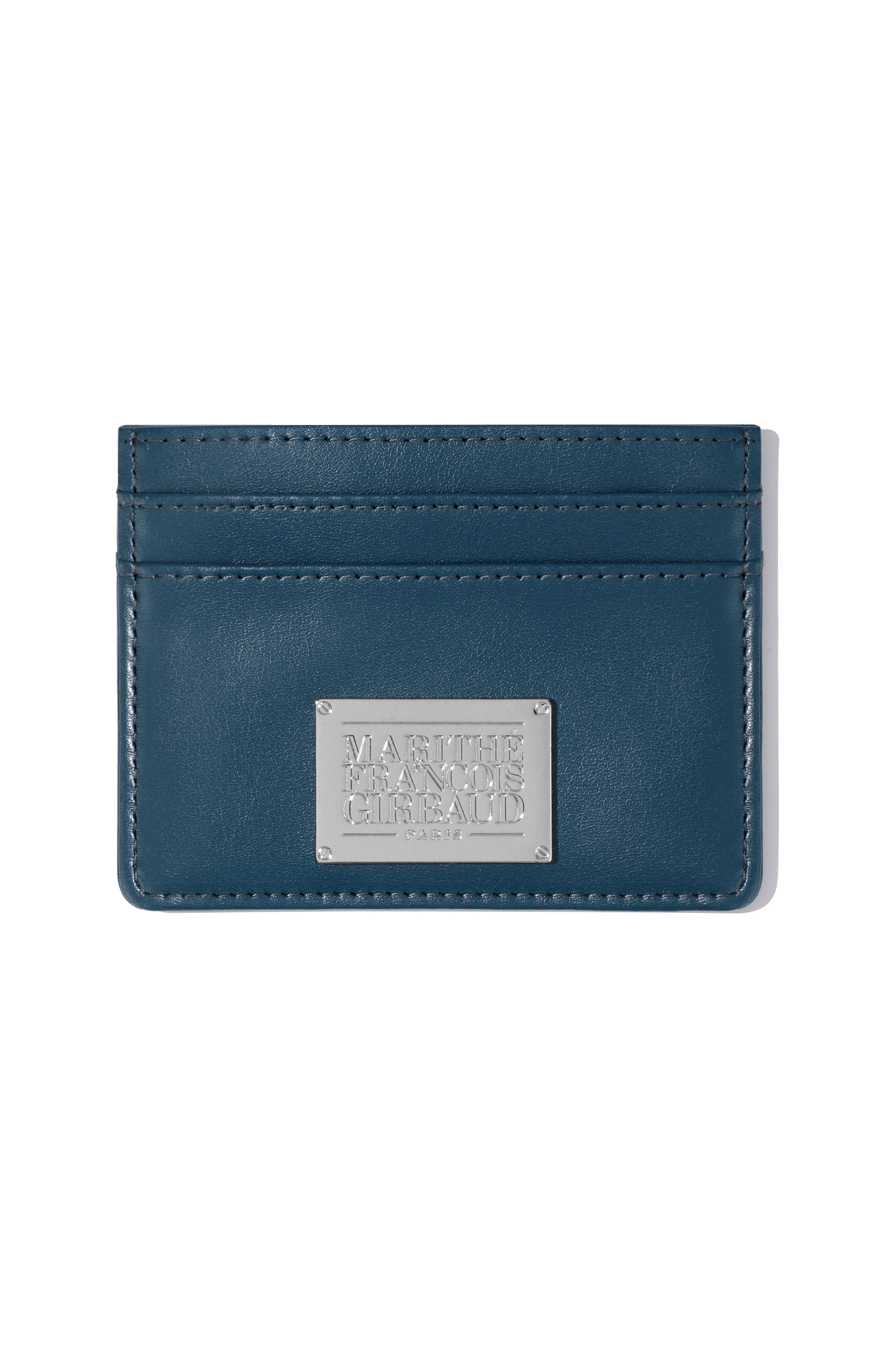 Classic Logo Card Wallet Blue