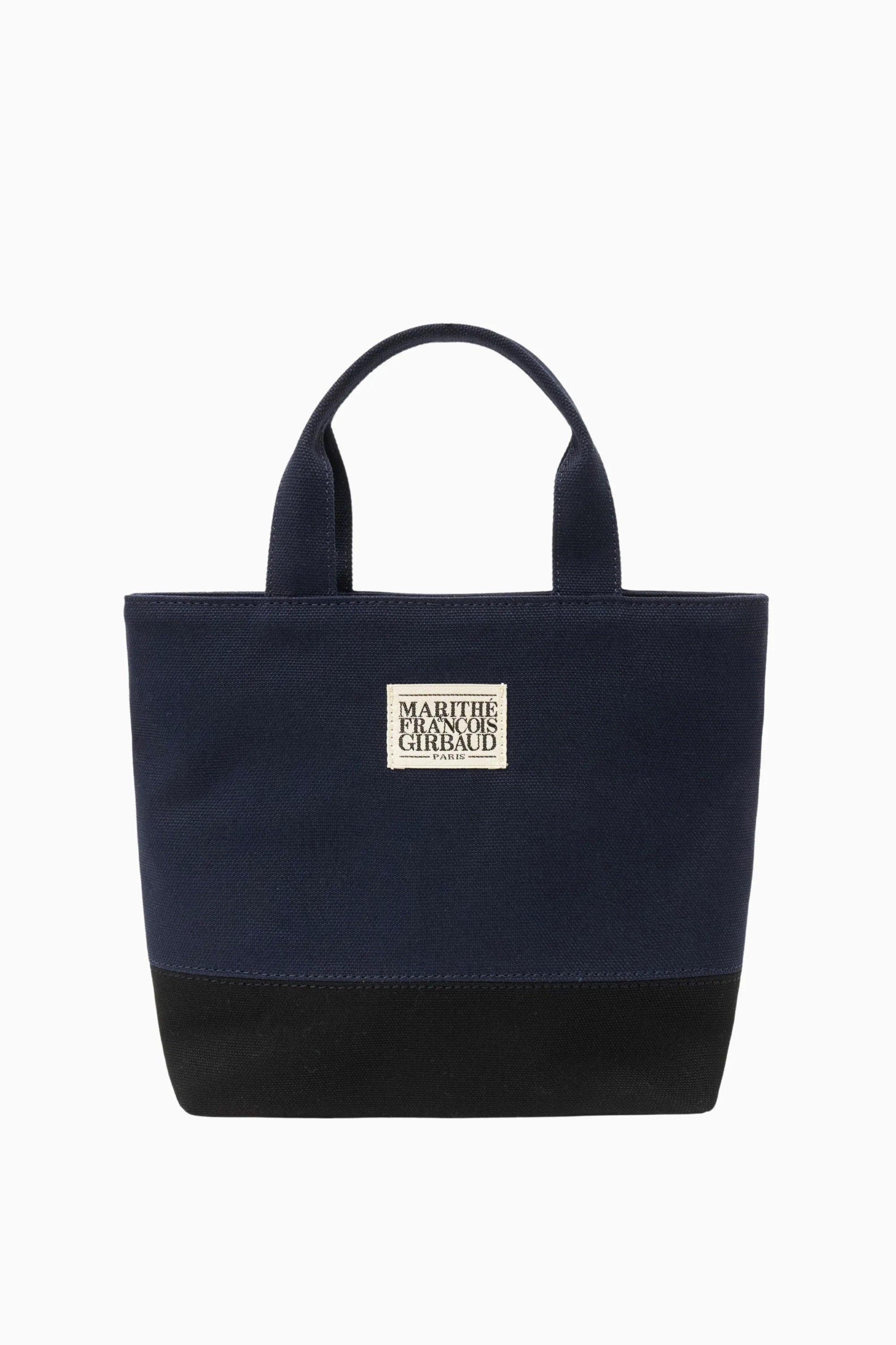 Classic Logo Canvas Tote Bag Navy