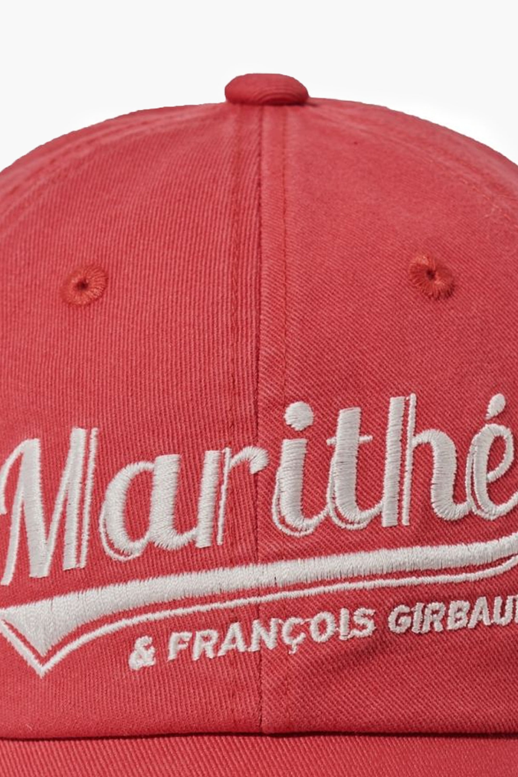 Vintage Baseball Graphic Cap Red