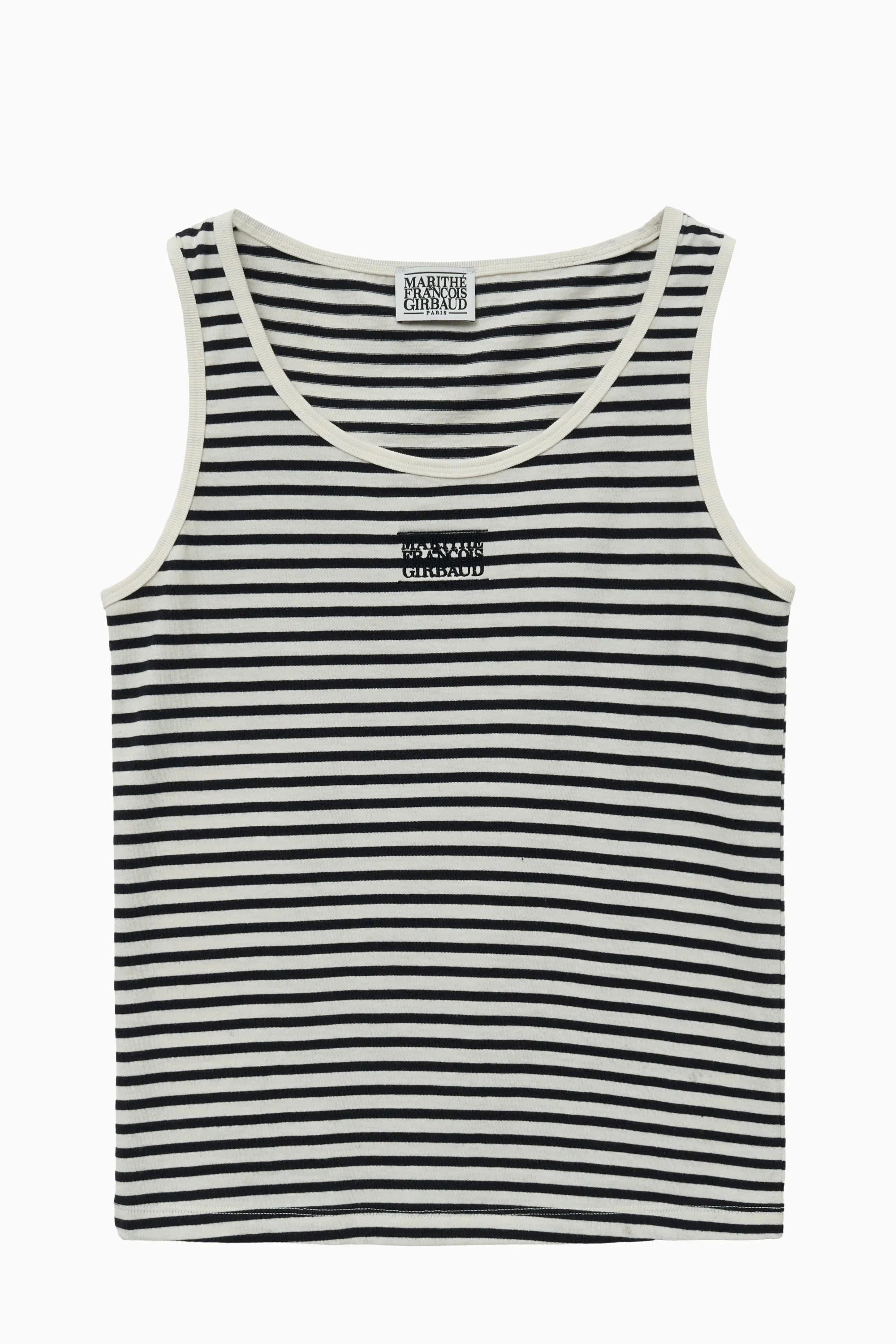 W Classic Logo Sleeveless Ivory
