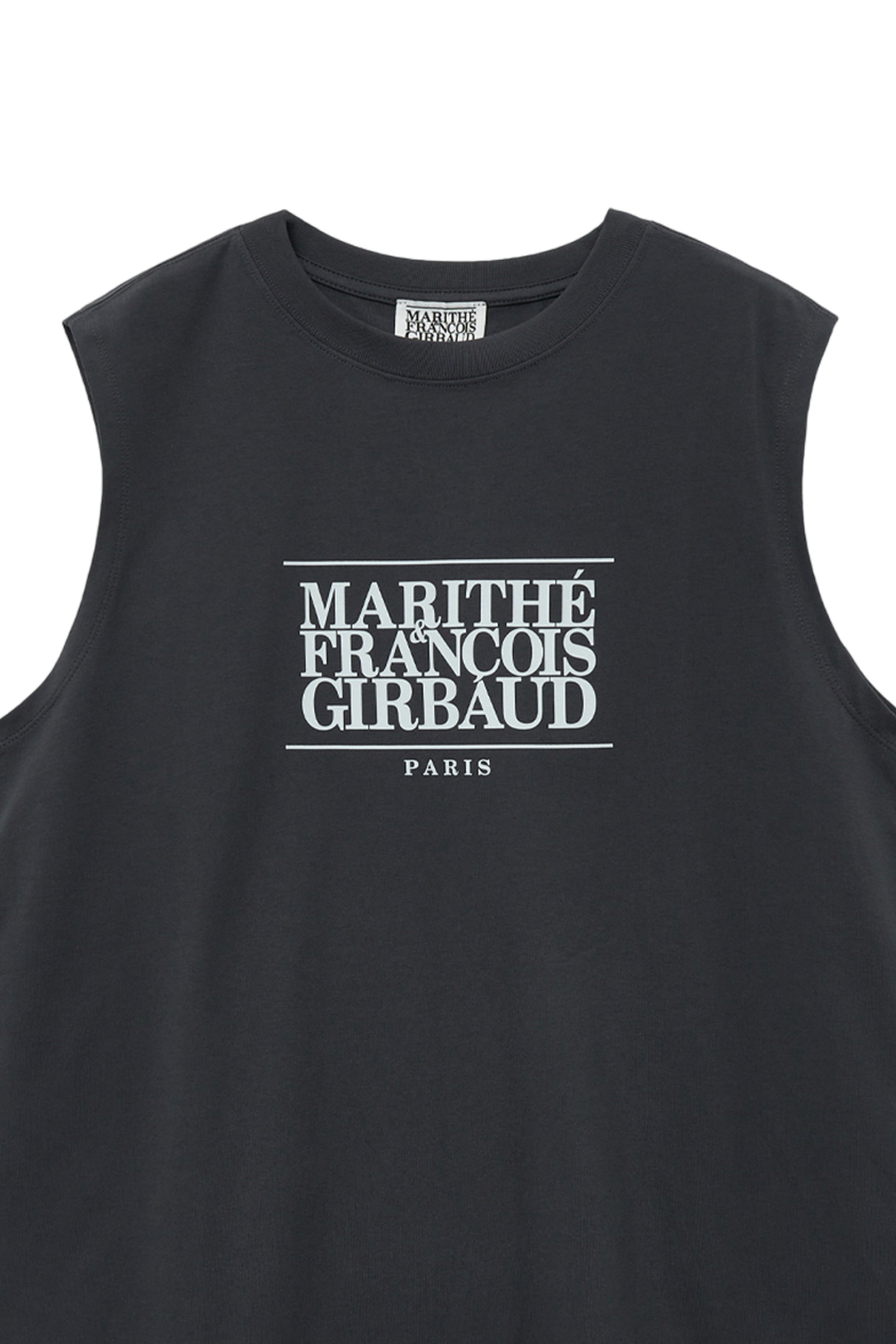 Classic Logo Sleeveless Charcoal