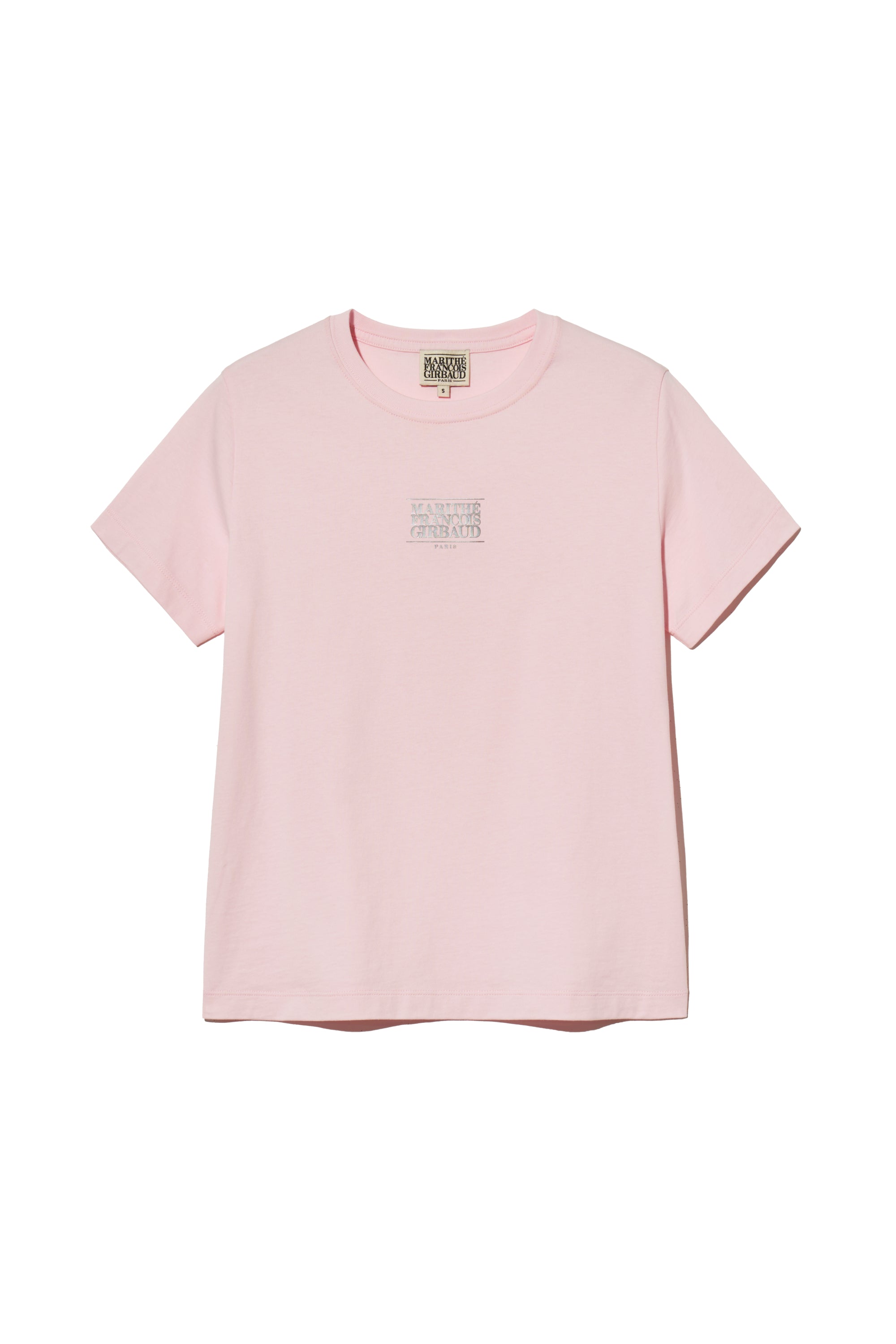 W Small Classic Logo Tee Light Pink