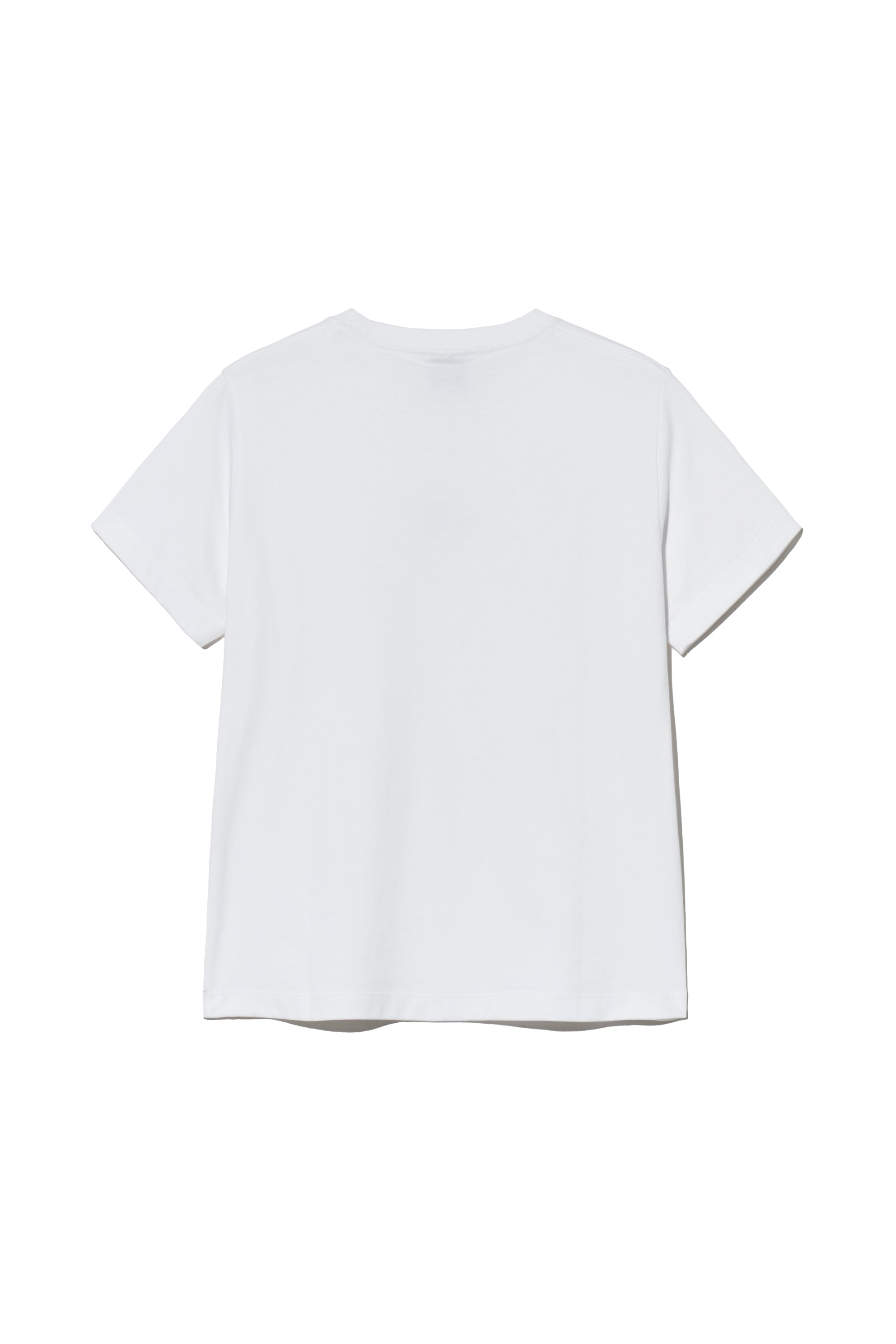 W Small Classic Logo Tee White