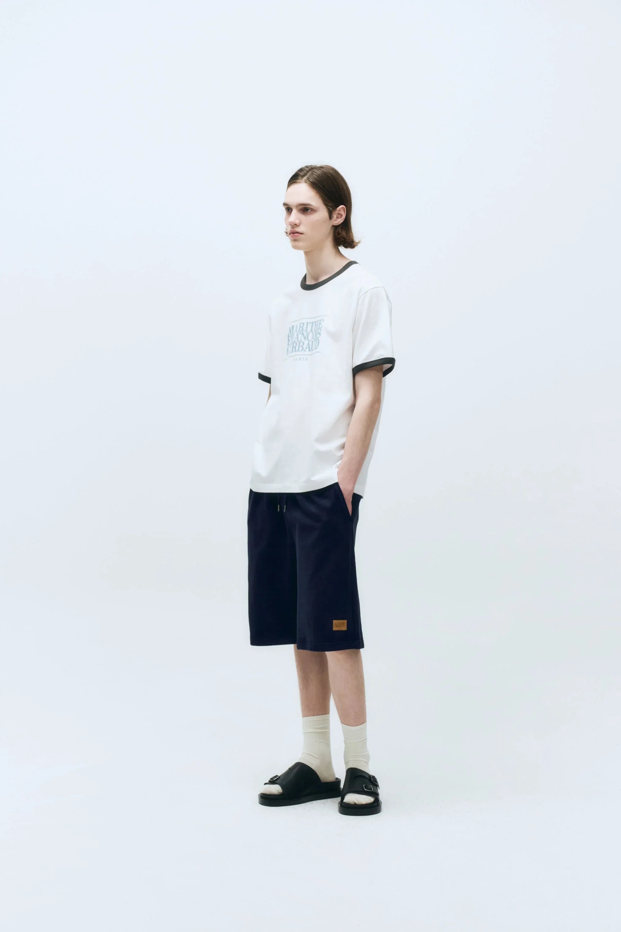 Classic Logo Color Point Tee White