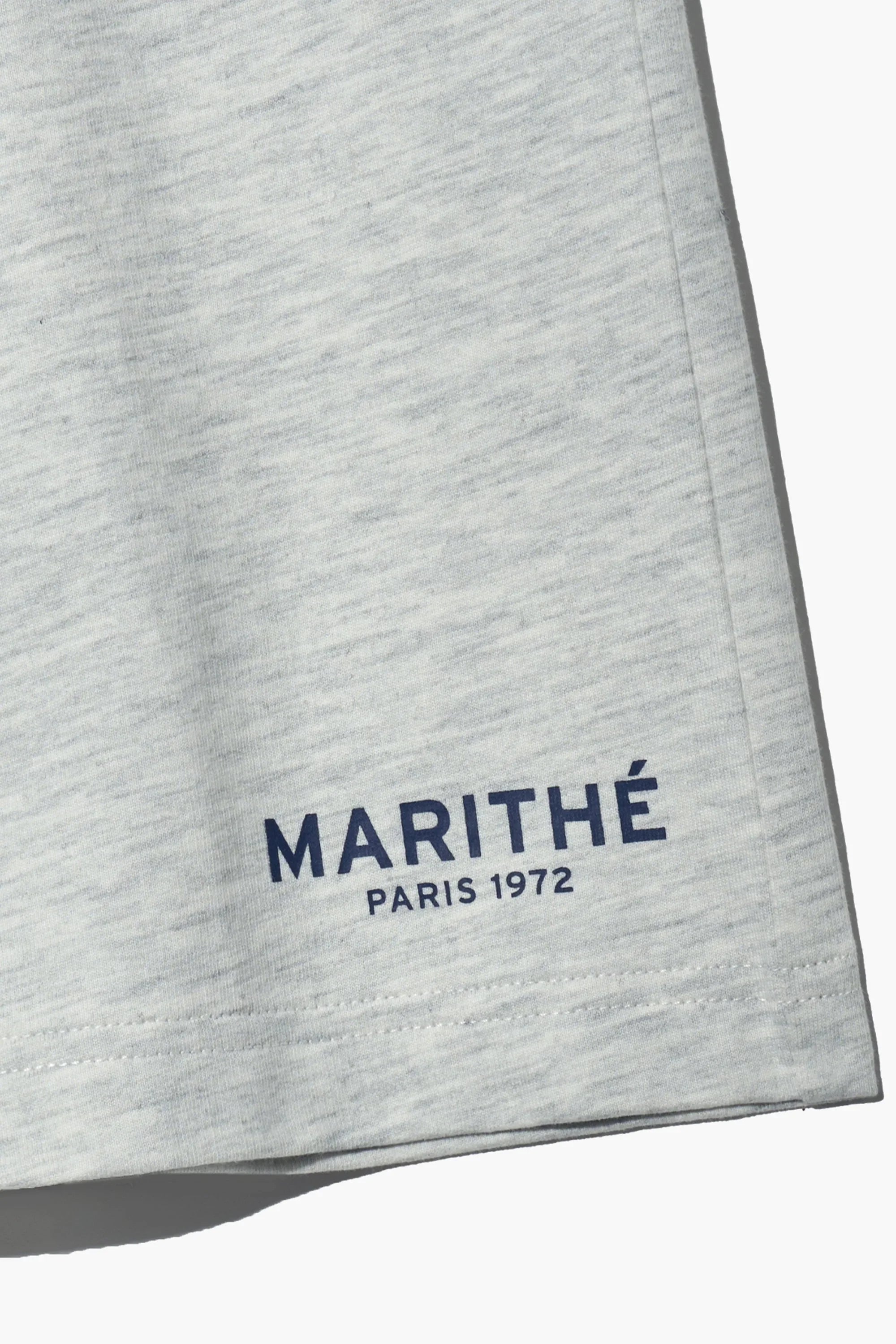 Regular Logo Terry Half Set-Up Light Heather Gray