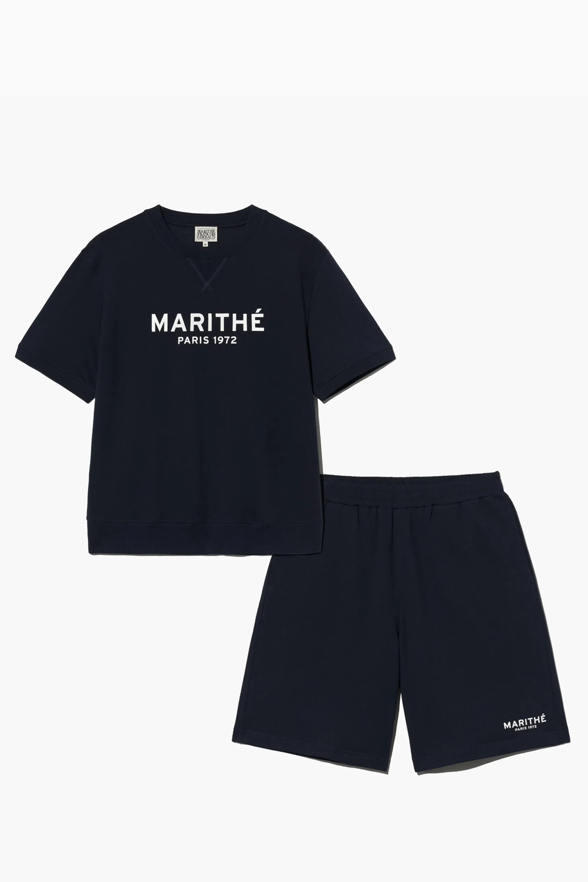 Regular Logo Terry Half Set-Up Navy