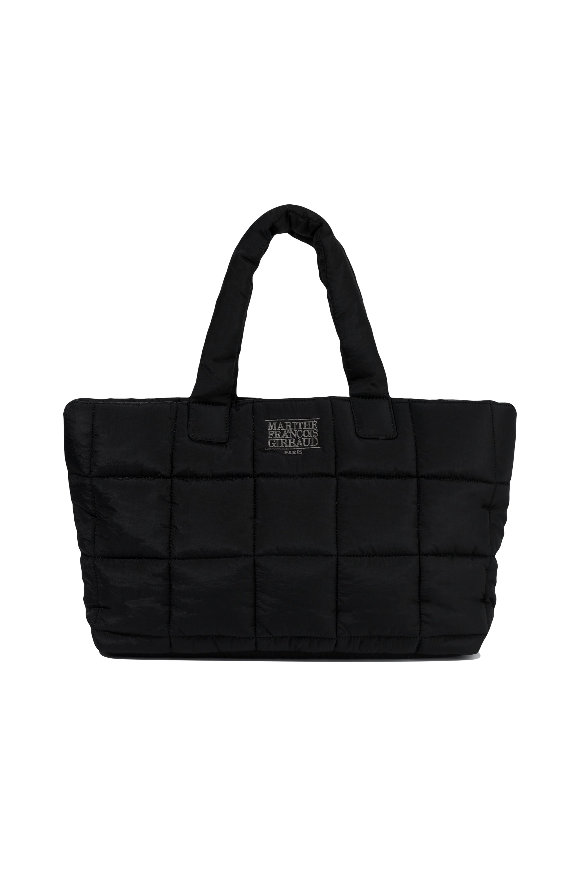 Classic Logo Padding Tote Bag Black