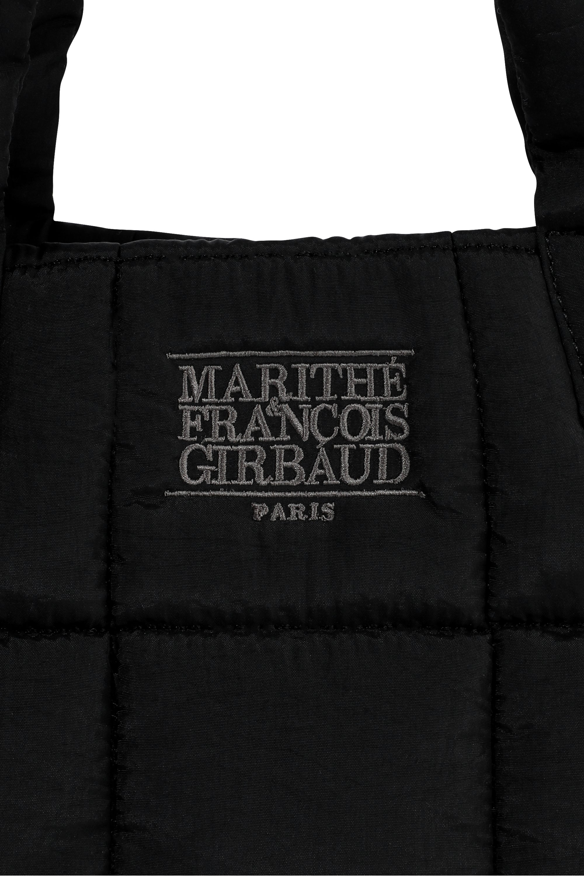 Classic Logo Padding Tote Bag Black