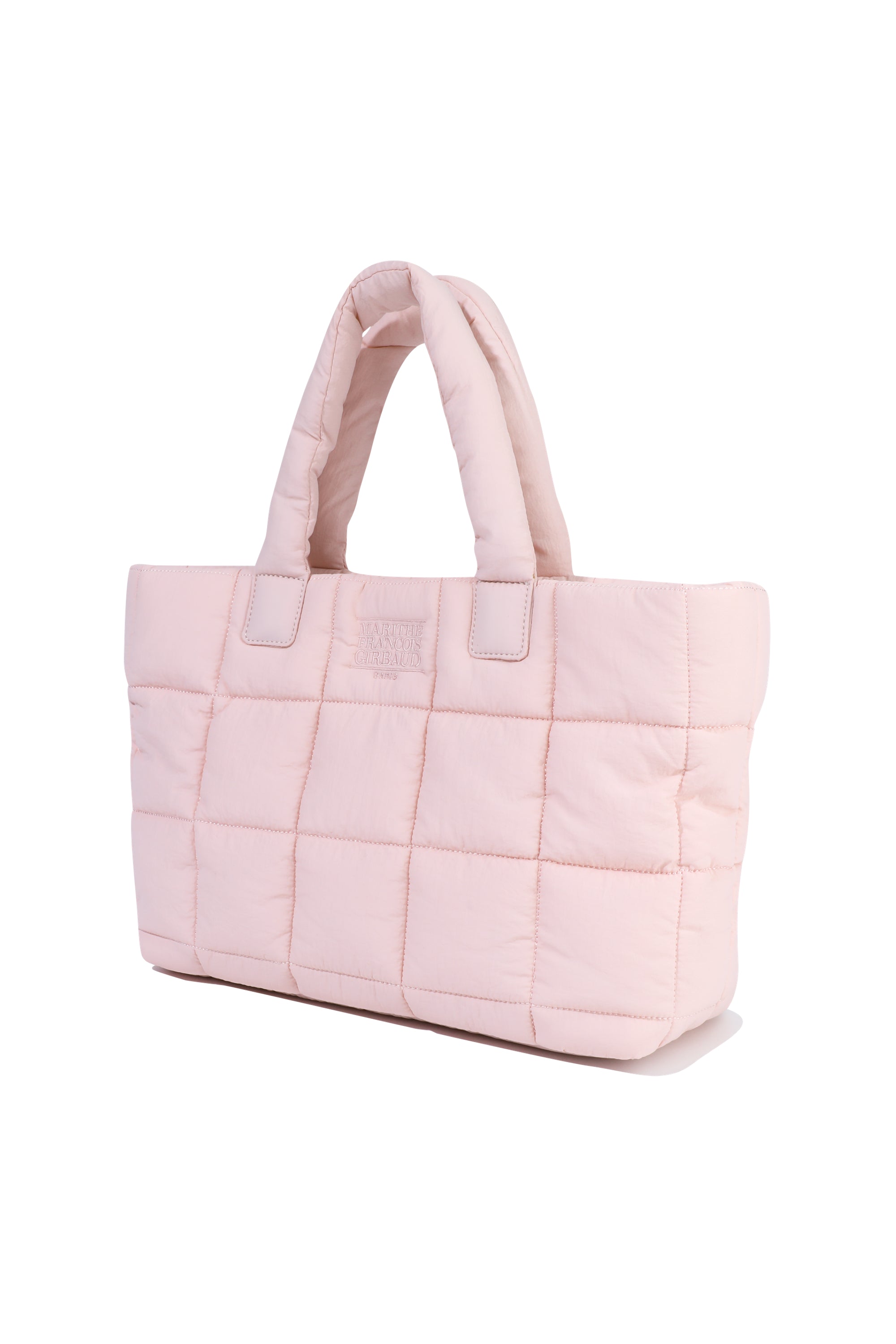 Classic Logo Padding Tote Bag Baby Pink