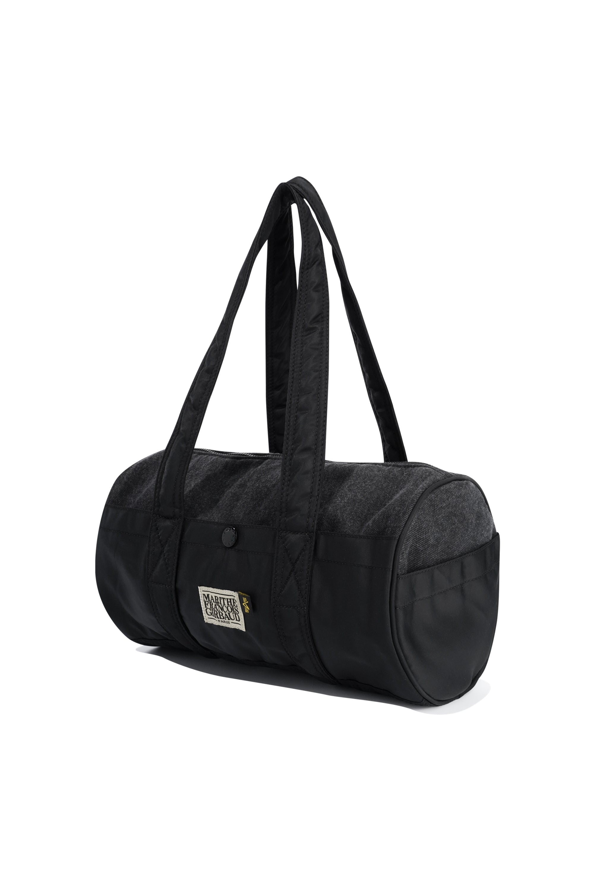 Marithe X Alpha Industries Classic Logo Nylon Duffle Bag Black