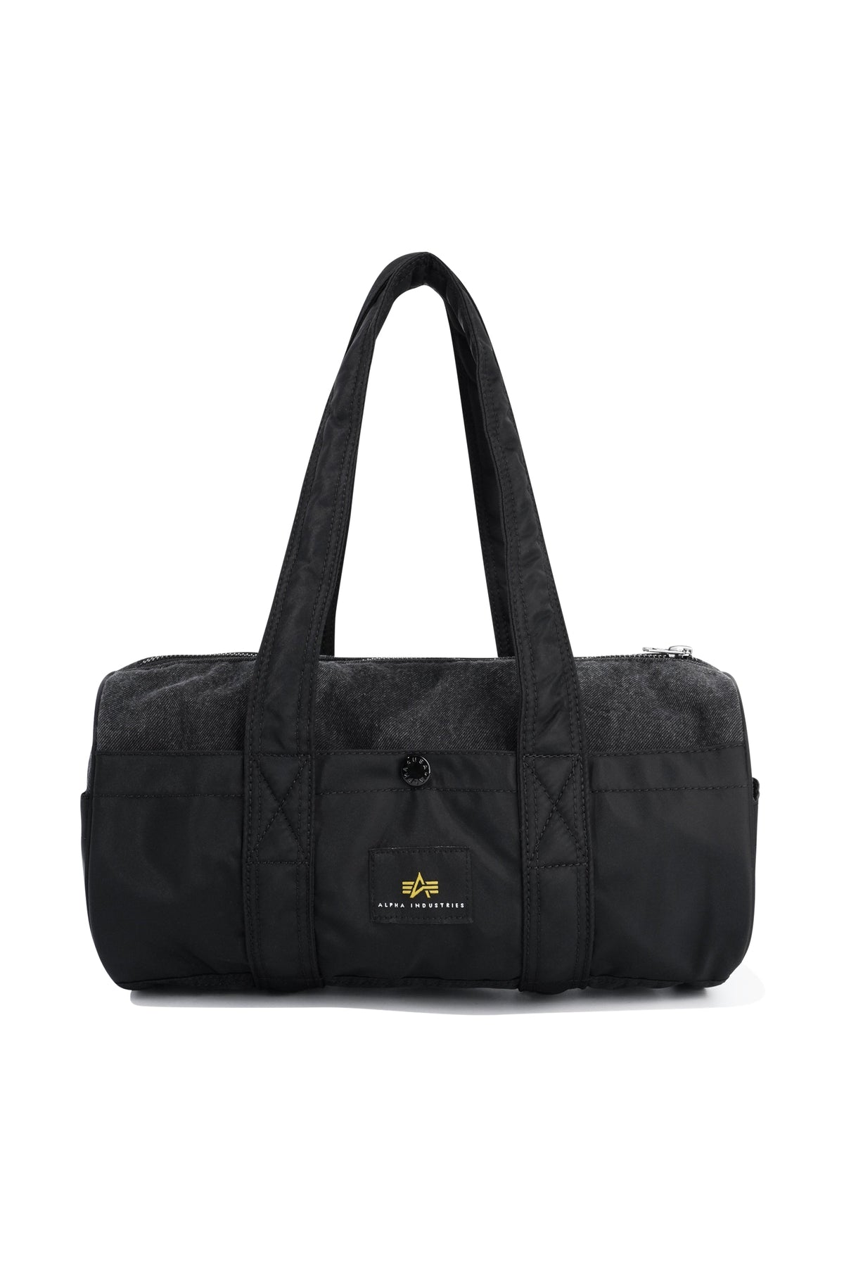 Marithe X Alpha Industries Classic Logo Nylon Duffle Bag Black