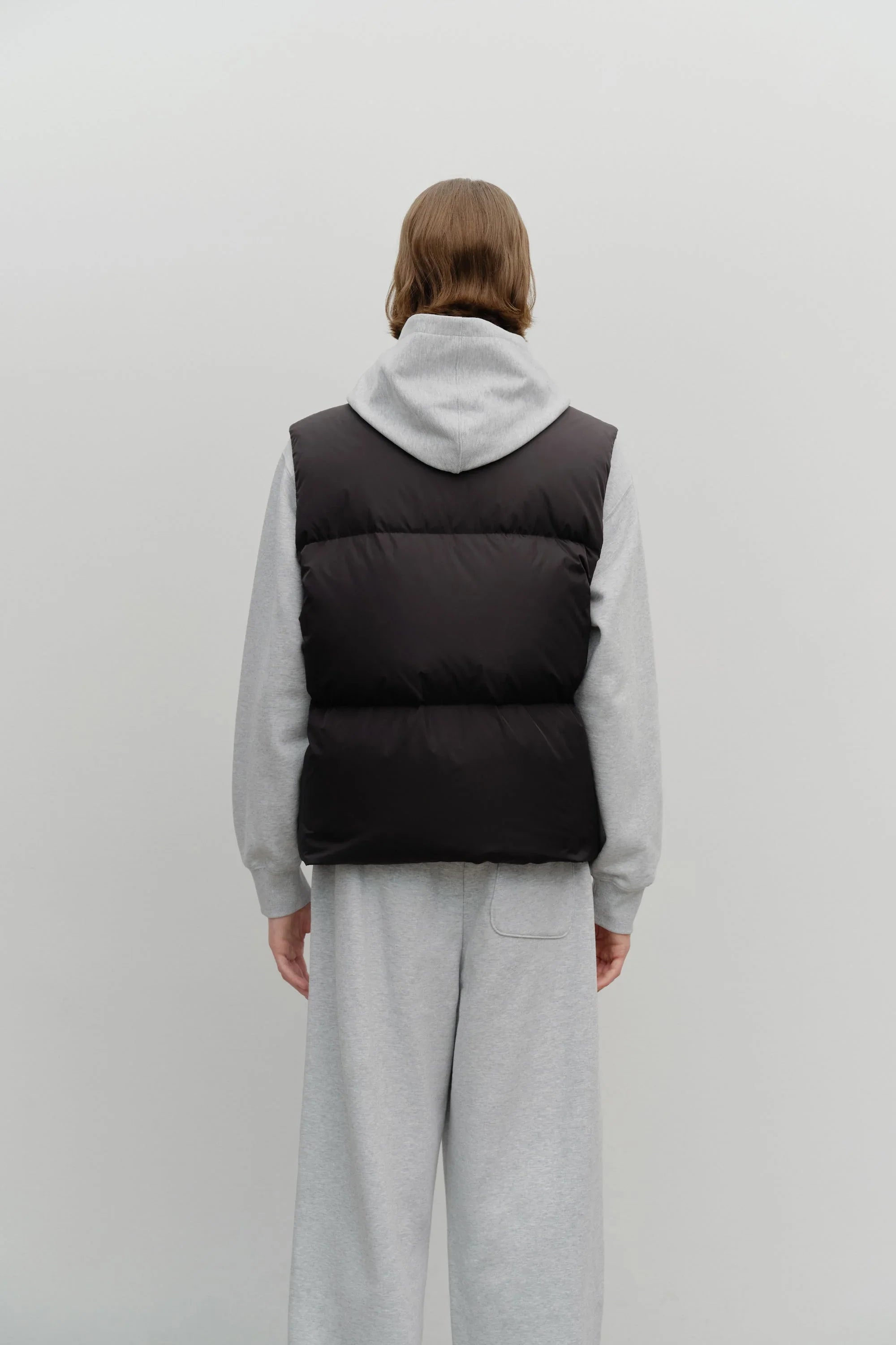 Classic Logo Down Vest Black