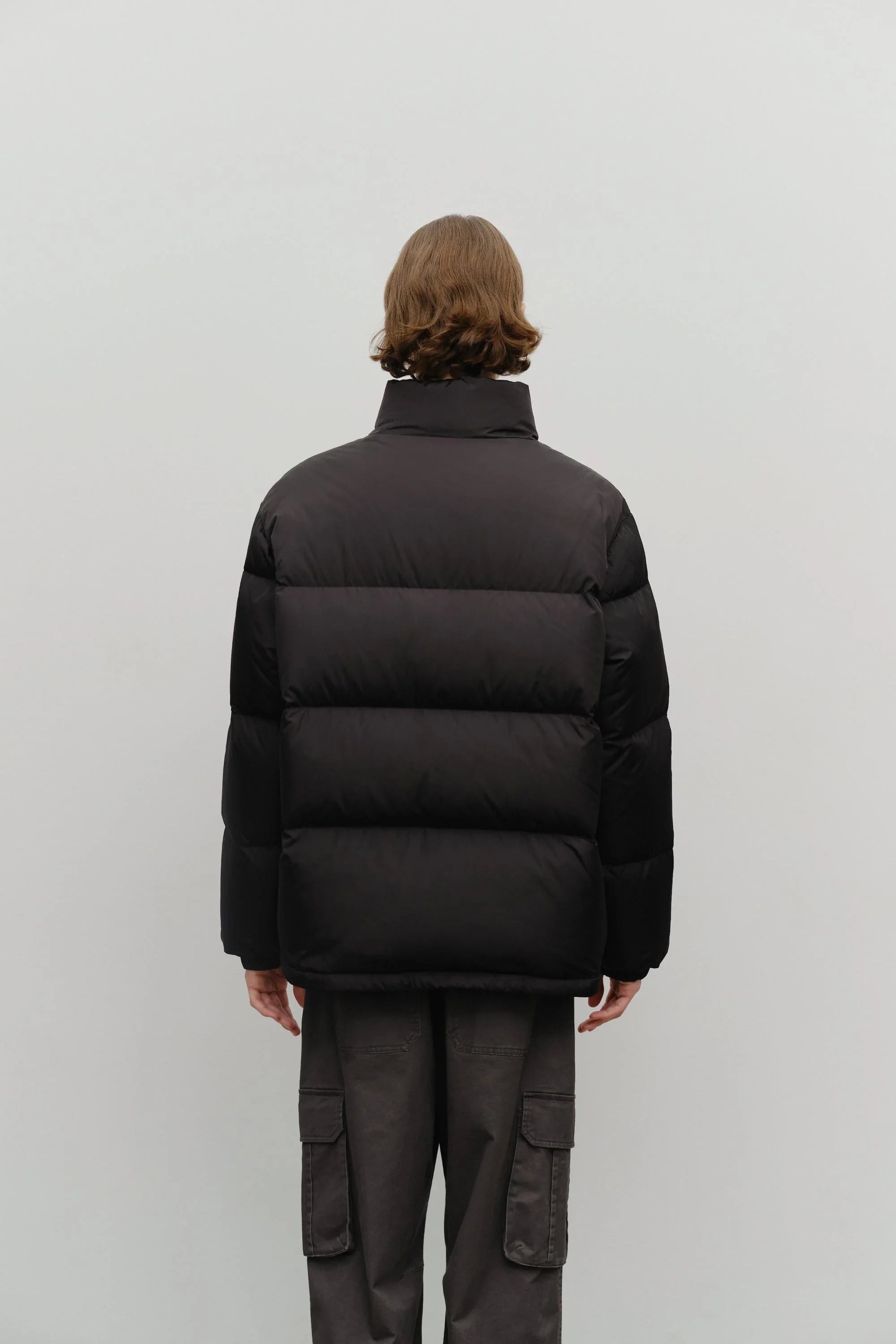 Classic Logo Down Jacket Black