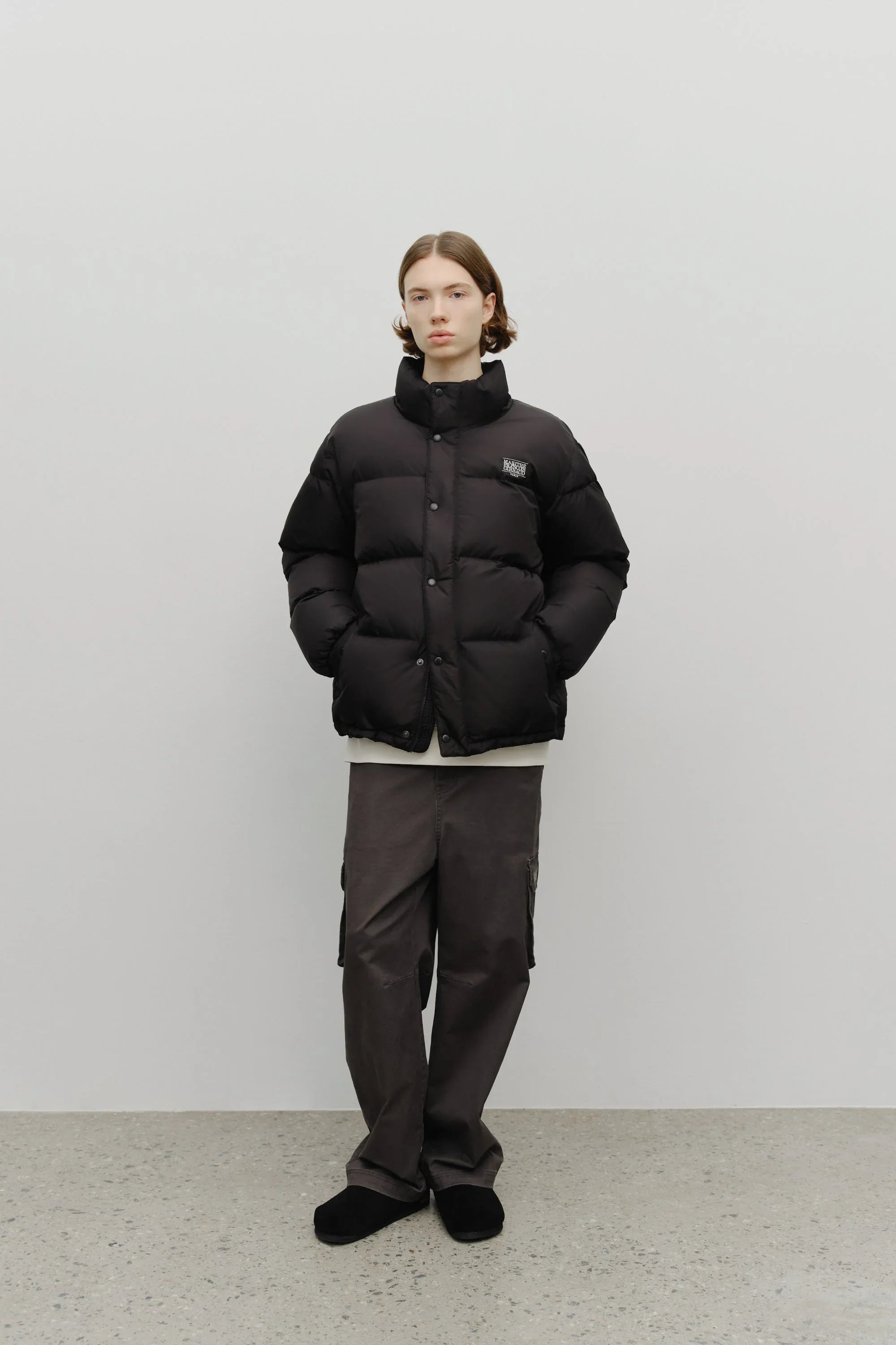 Classic Logo Down Jacket Black