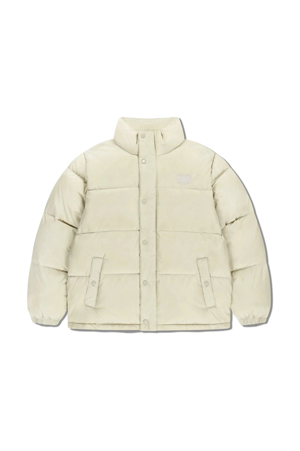 Classic Logo Down Jacket Light Beige