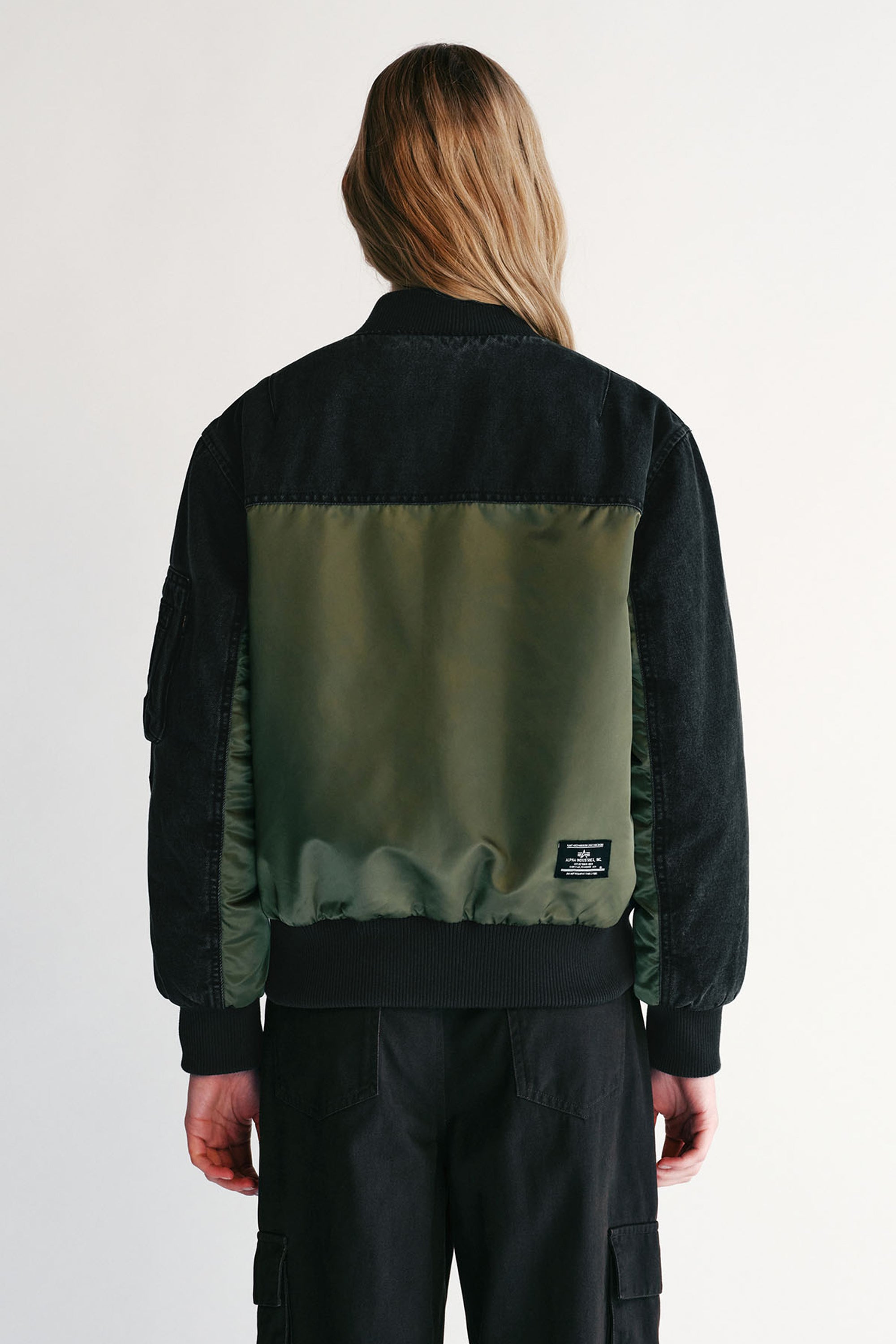 Marithe X Alpha Industries Ma-1 Jumper Black