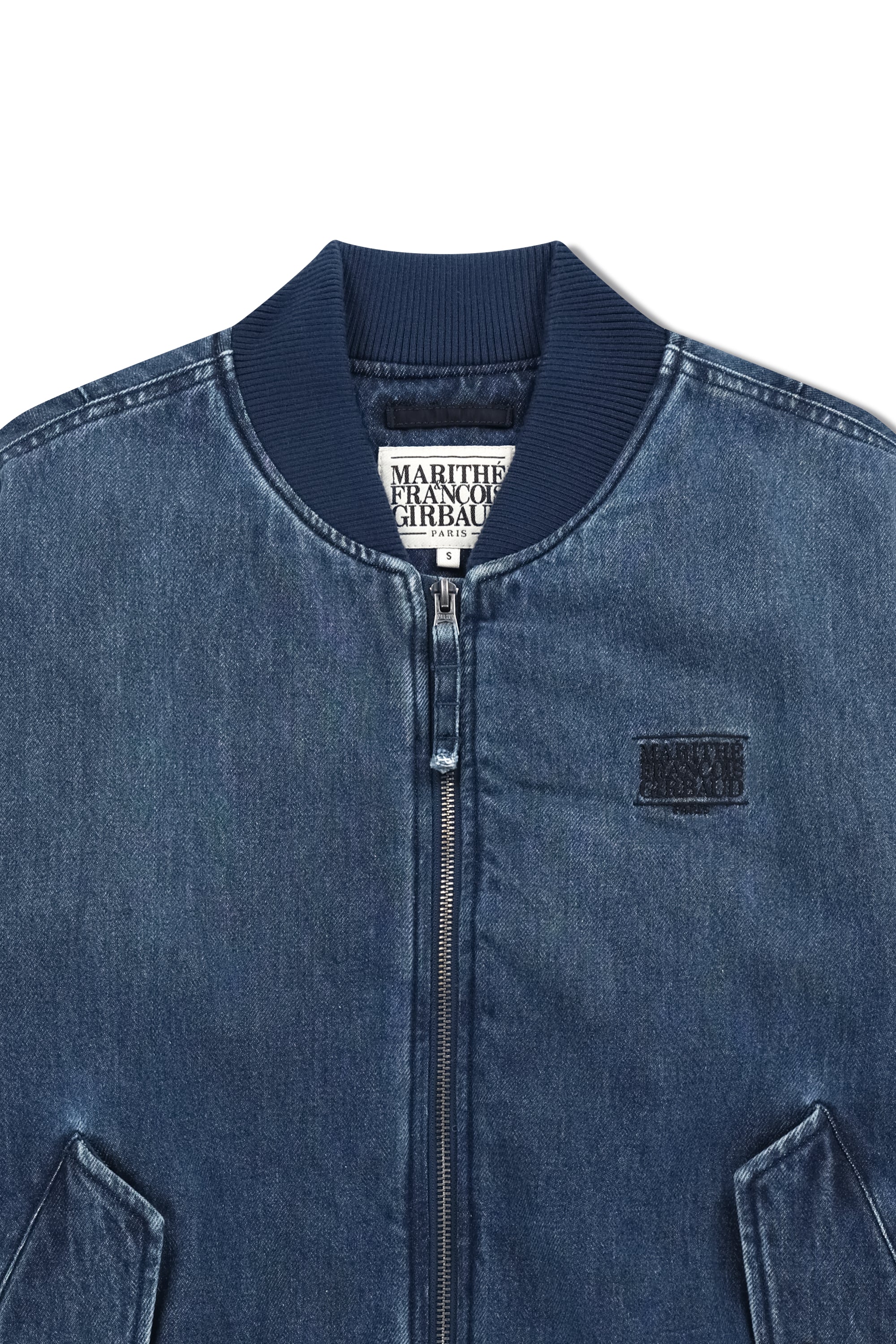Marithe X Alpha Industries Ma-1 Jumper Blue