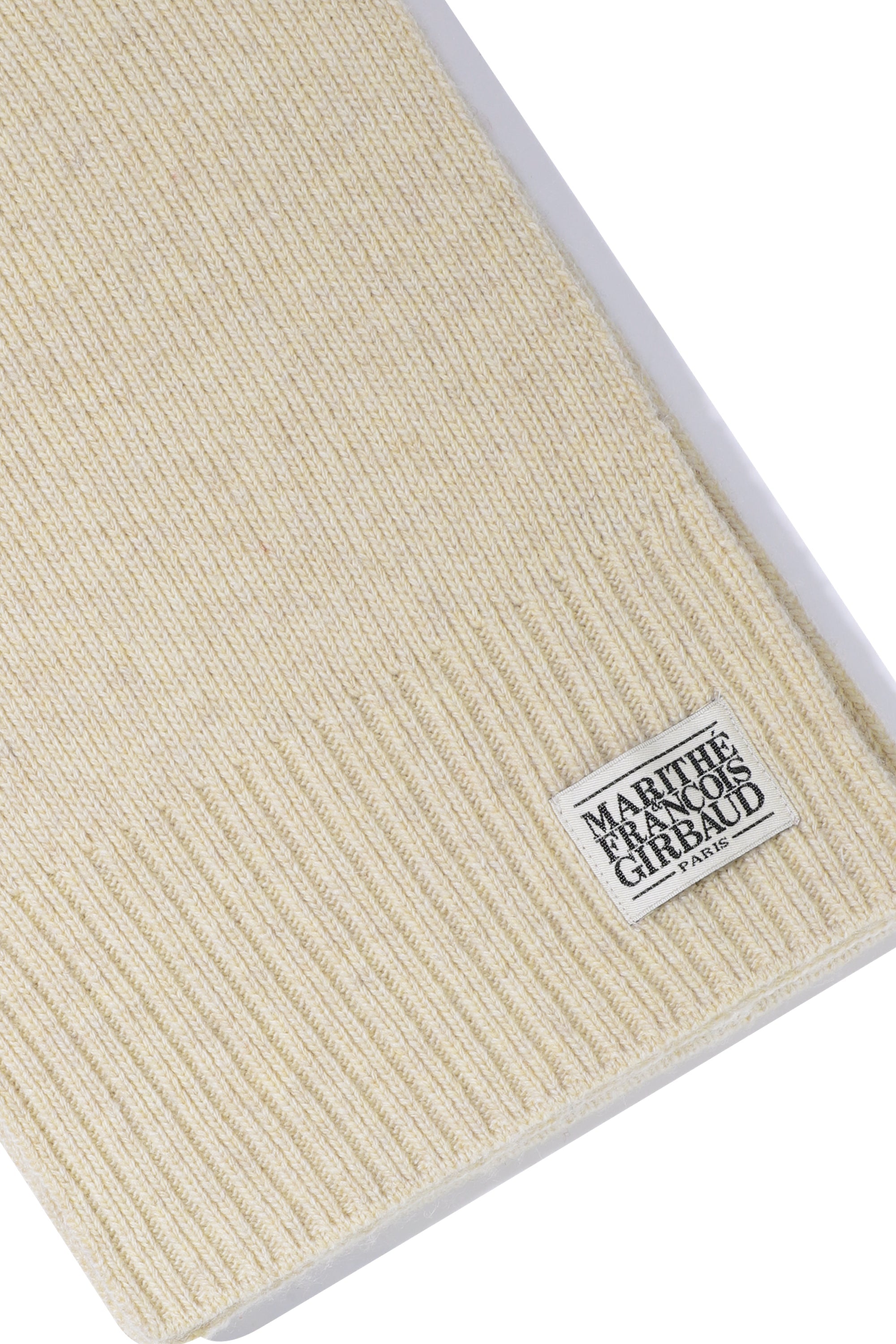 Classic Logo Muffler Beige