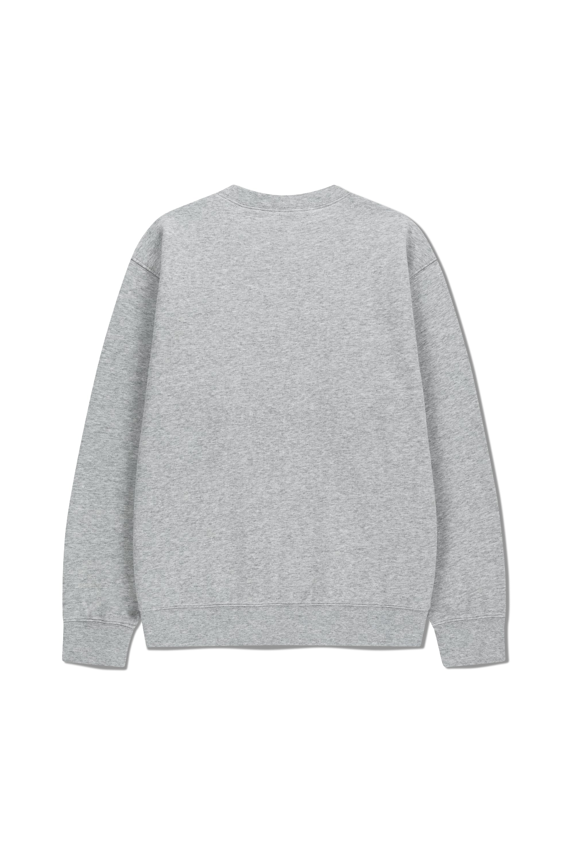 Classic Logo Embroidery Sweatshirt (Brushed) Heather Gray