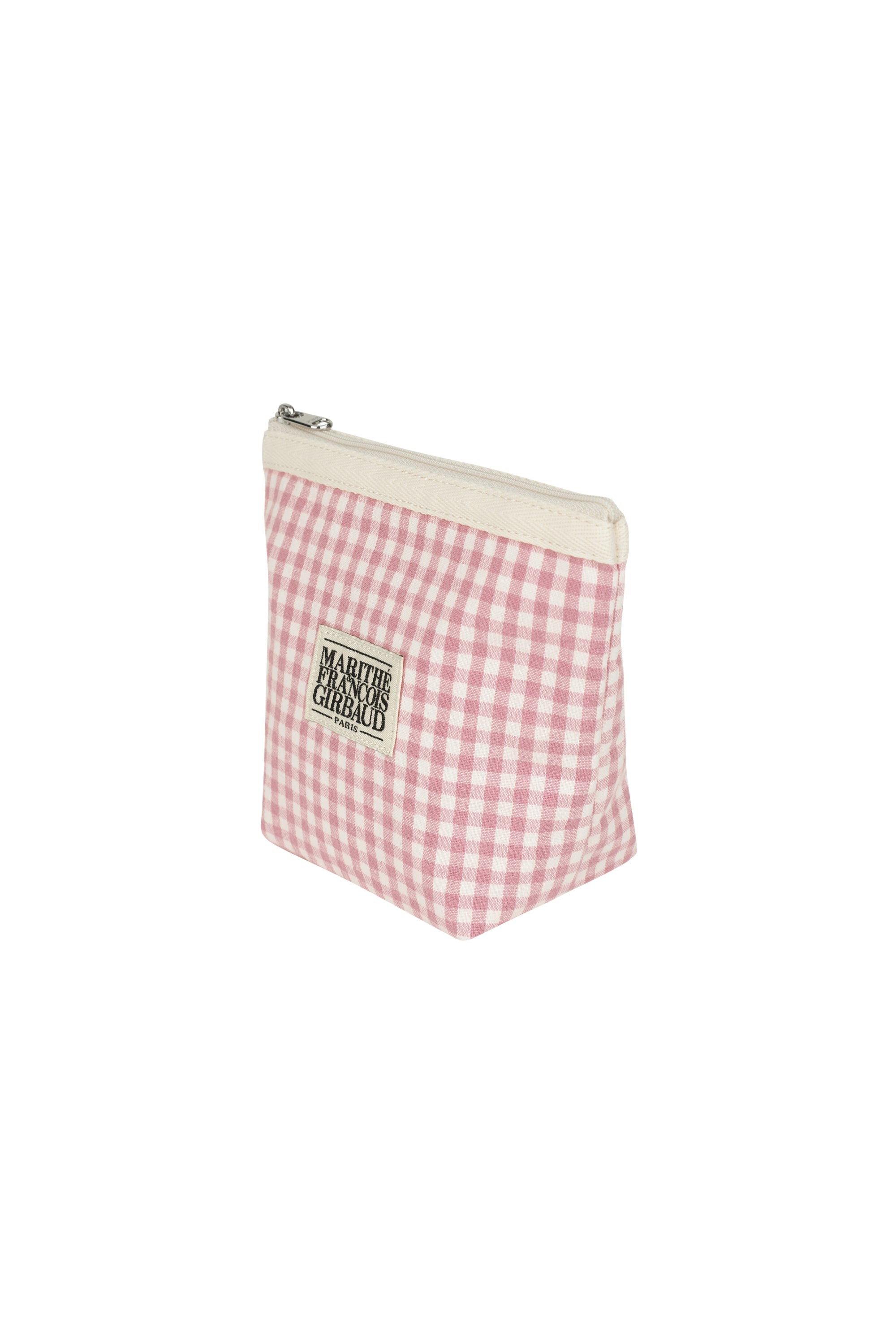 Classic Logo Check Pouch Pink