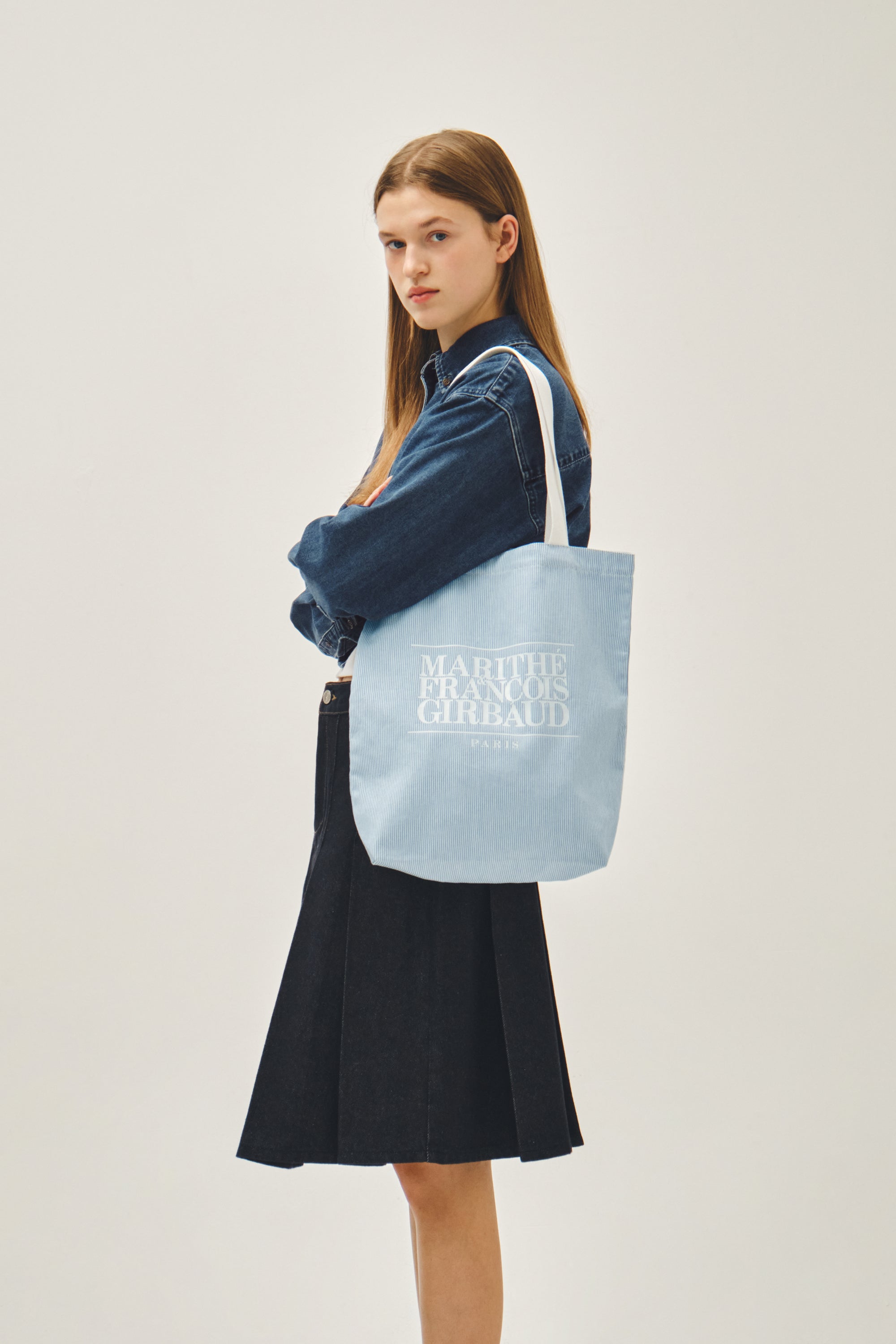 Classic Logo Eco Bag Stripe