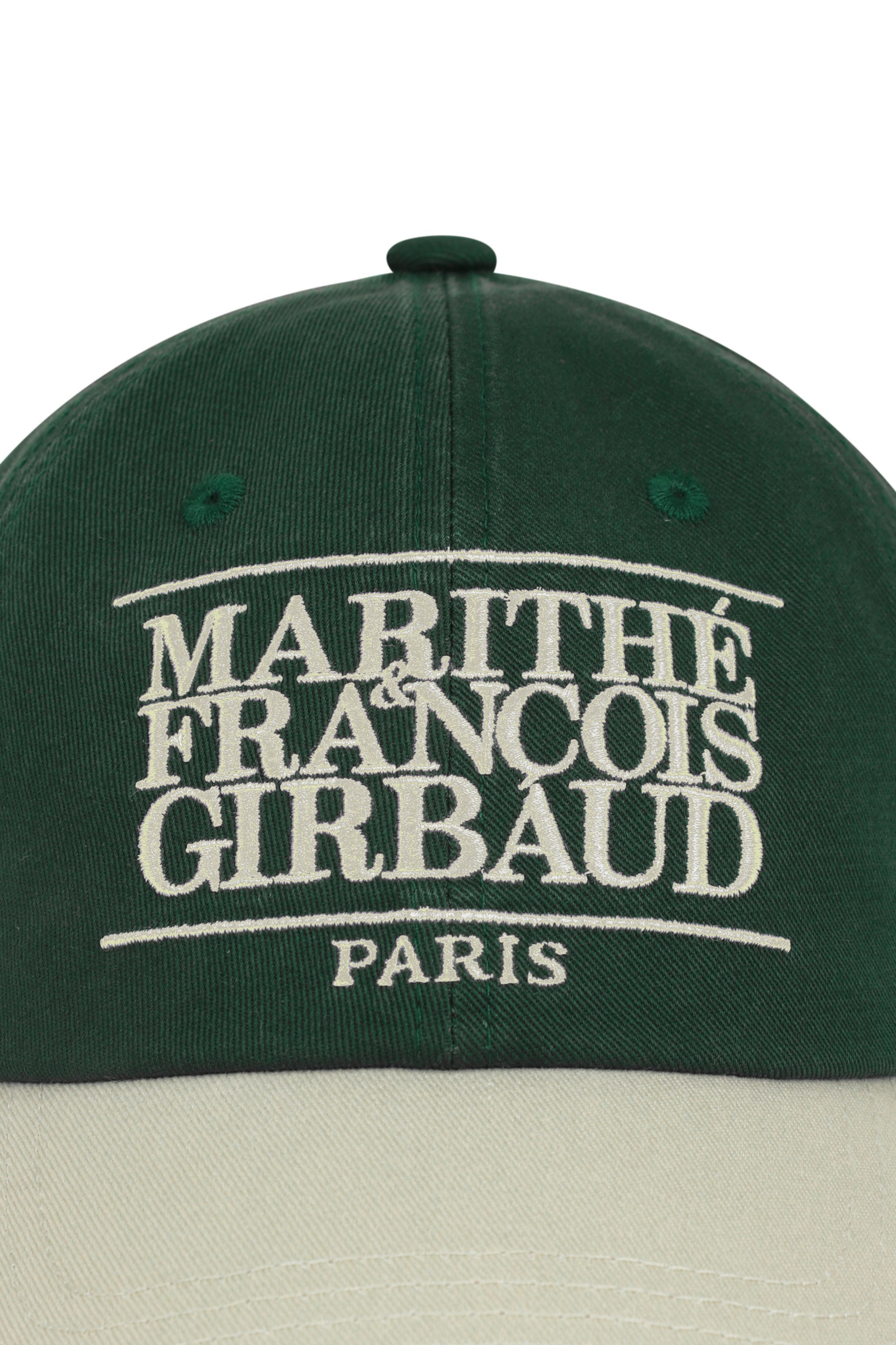 Classic Logo 6Panel Color Block Cap Beige