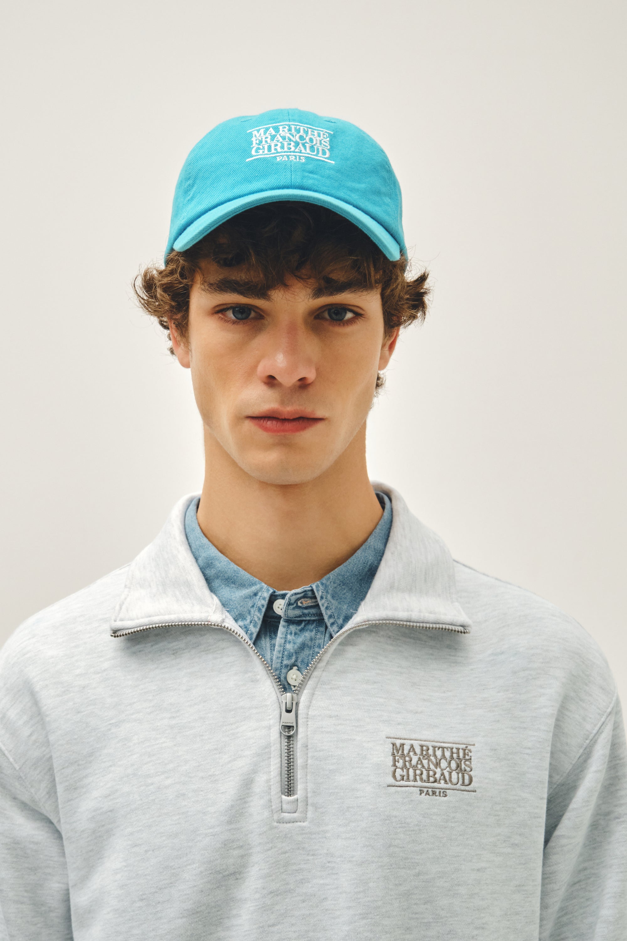 Small Classic Logo Cap Teal