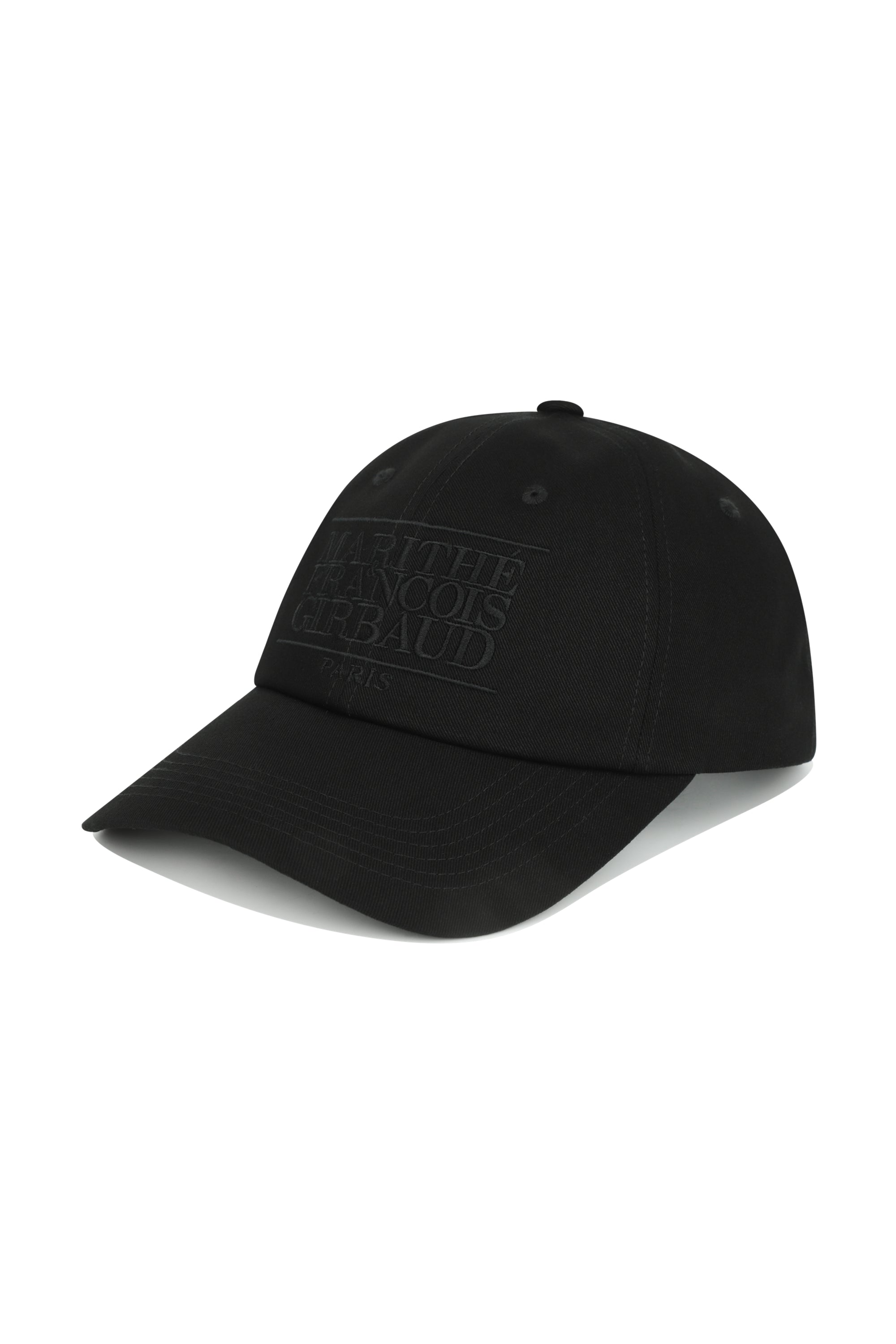 Classic Logo Covered Cap Black Black