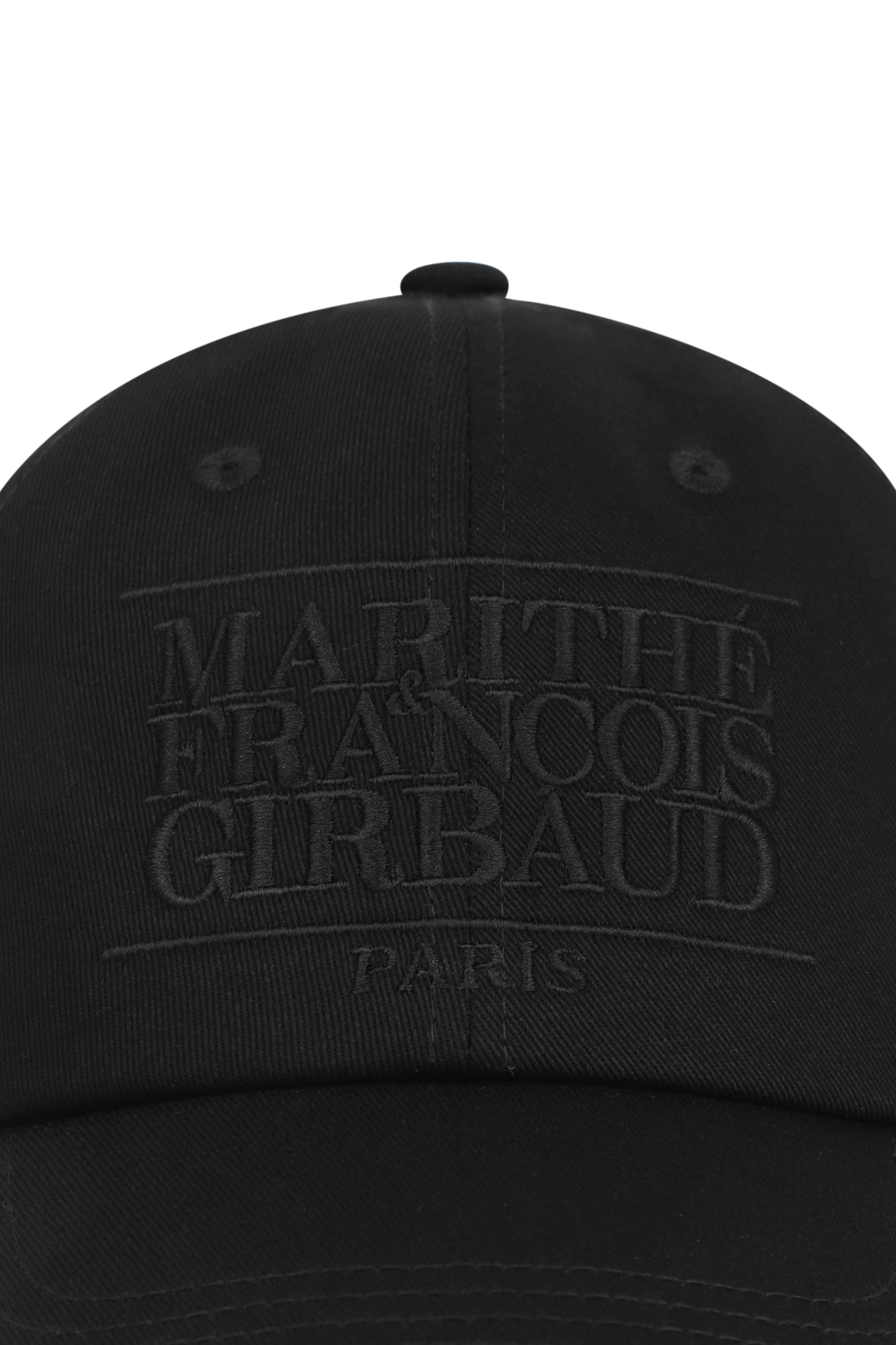 Classic Logo Covered Cap Black Black