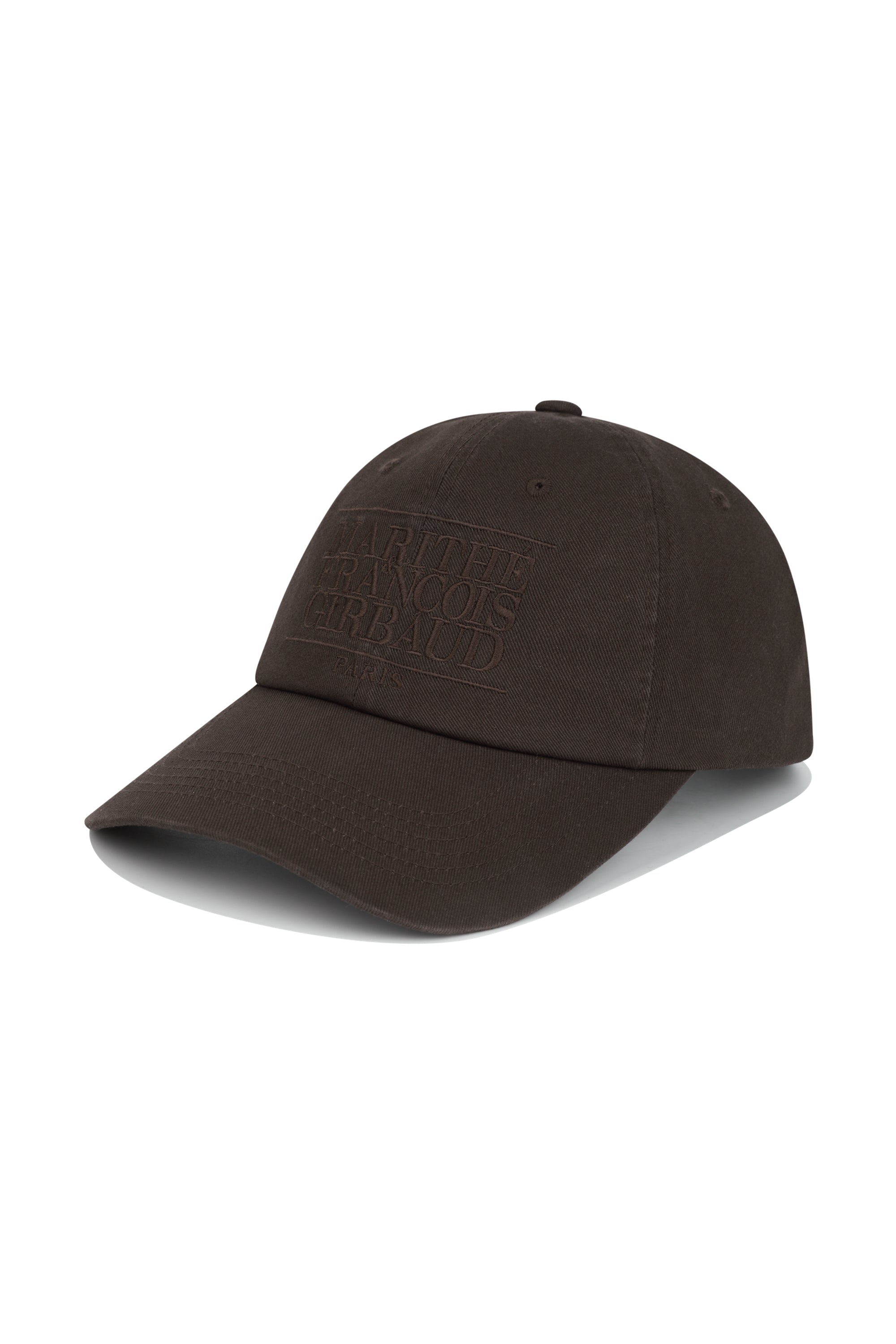 Classic Logo Covered Cap Dark Brown
