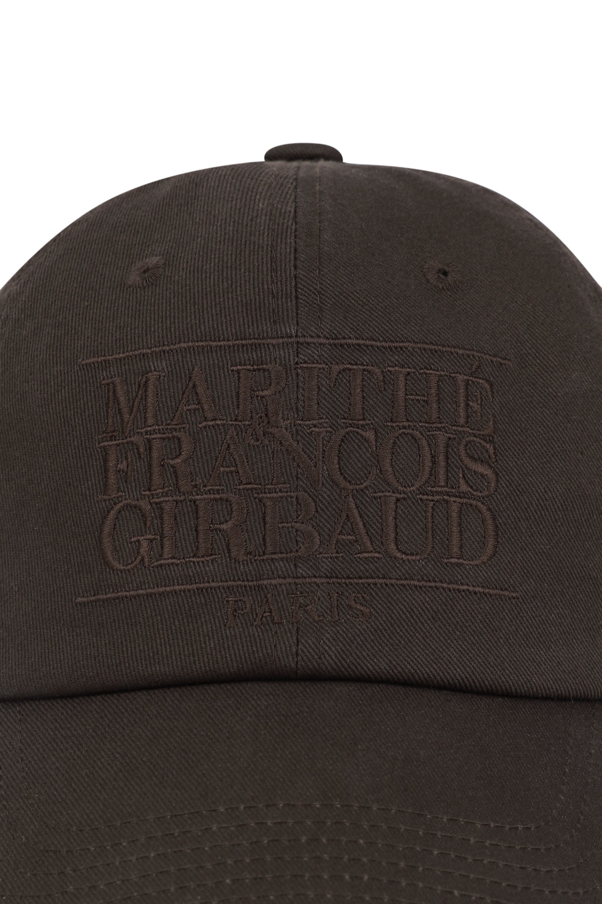 Classic Logo Covered Cap Dark Brown