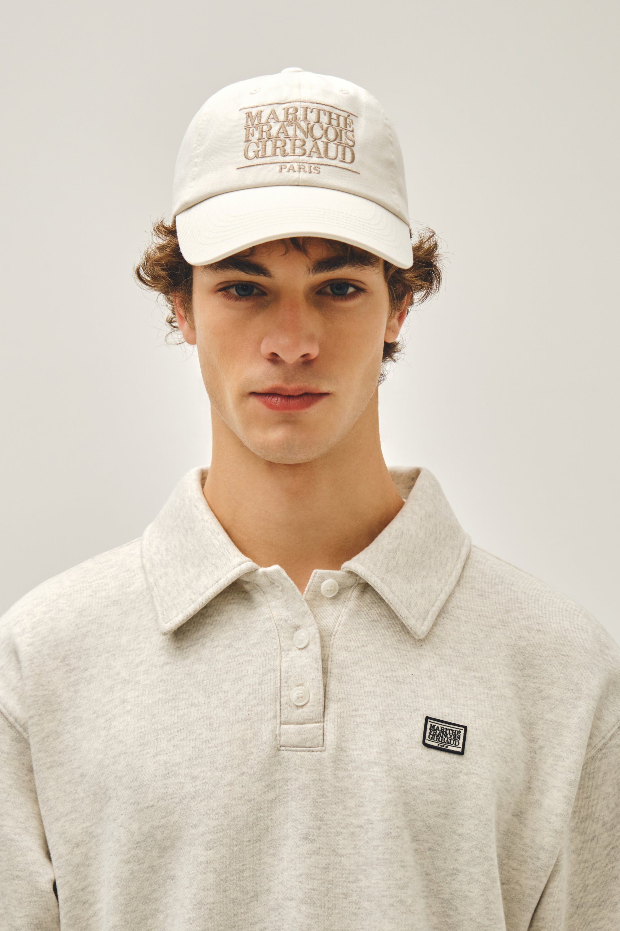 Classic Logo Covered Cap Ivory