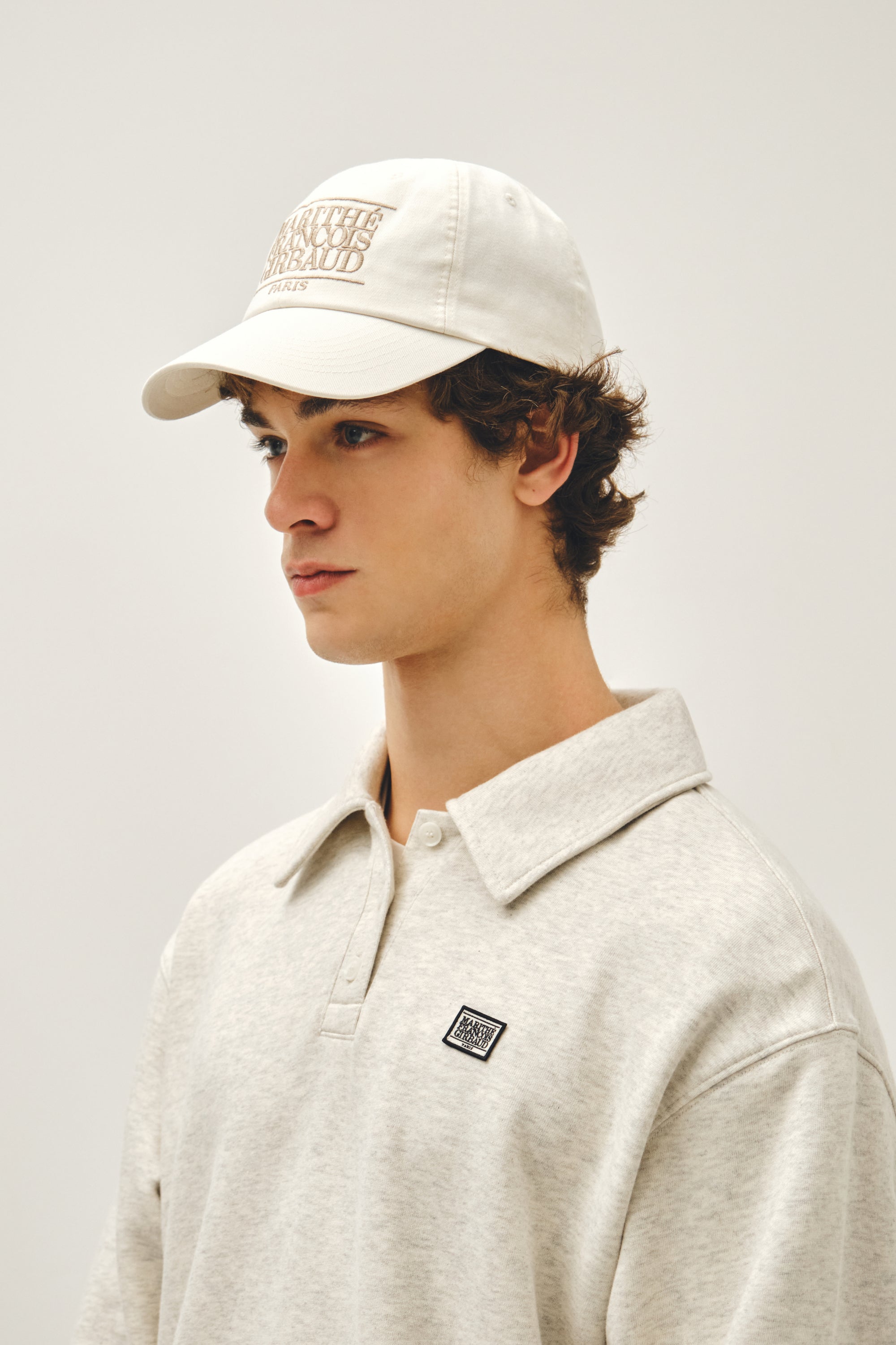 Classic Logo Covered Cap Ivory