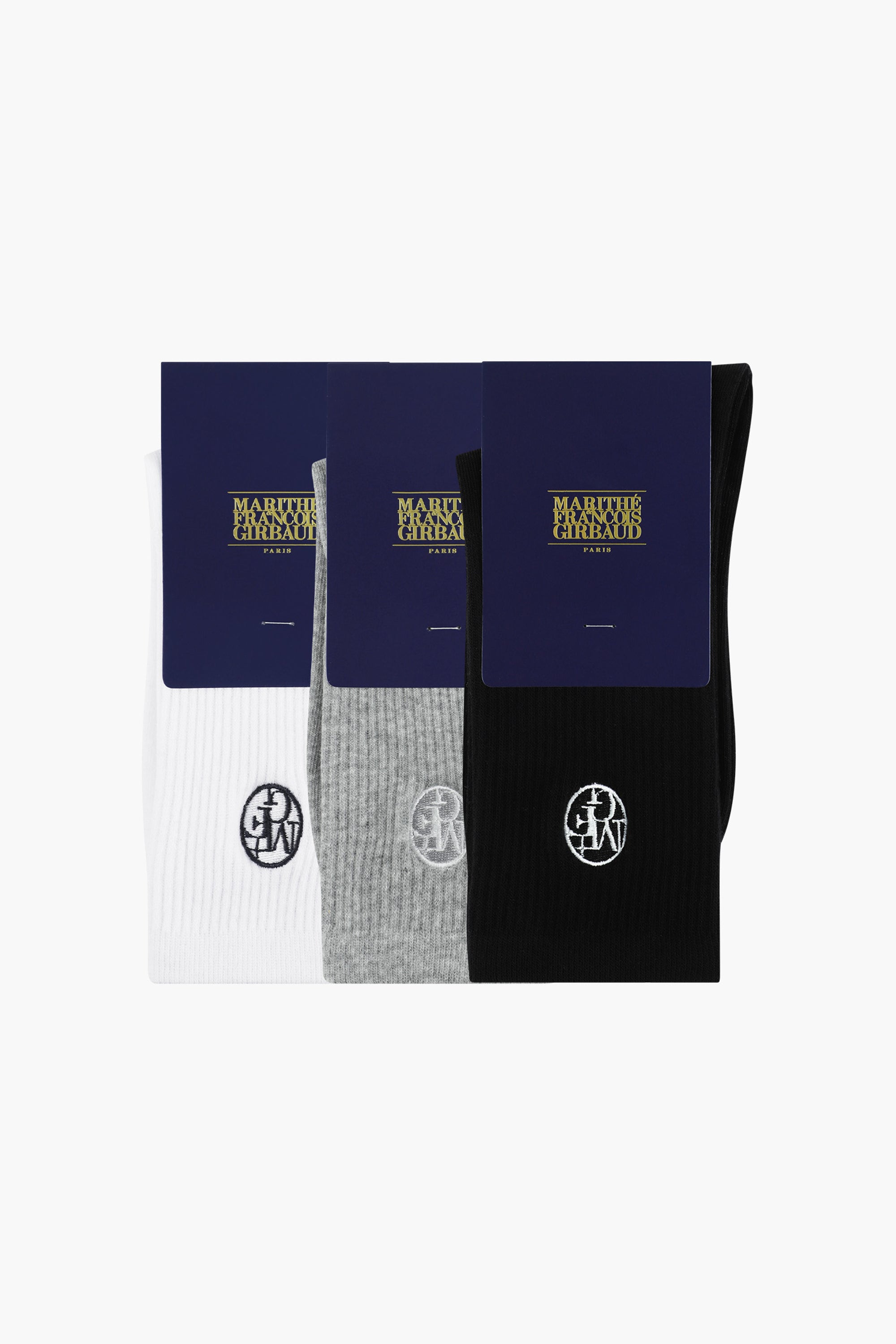 Circle Logo Socks 3Pack Multi