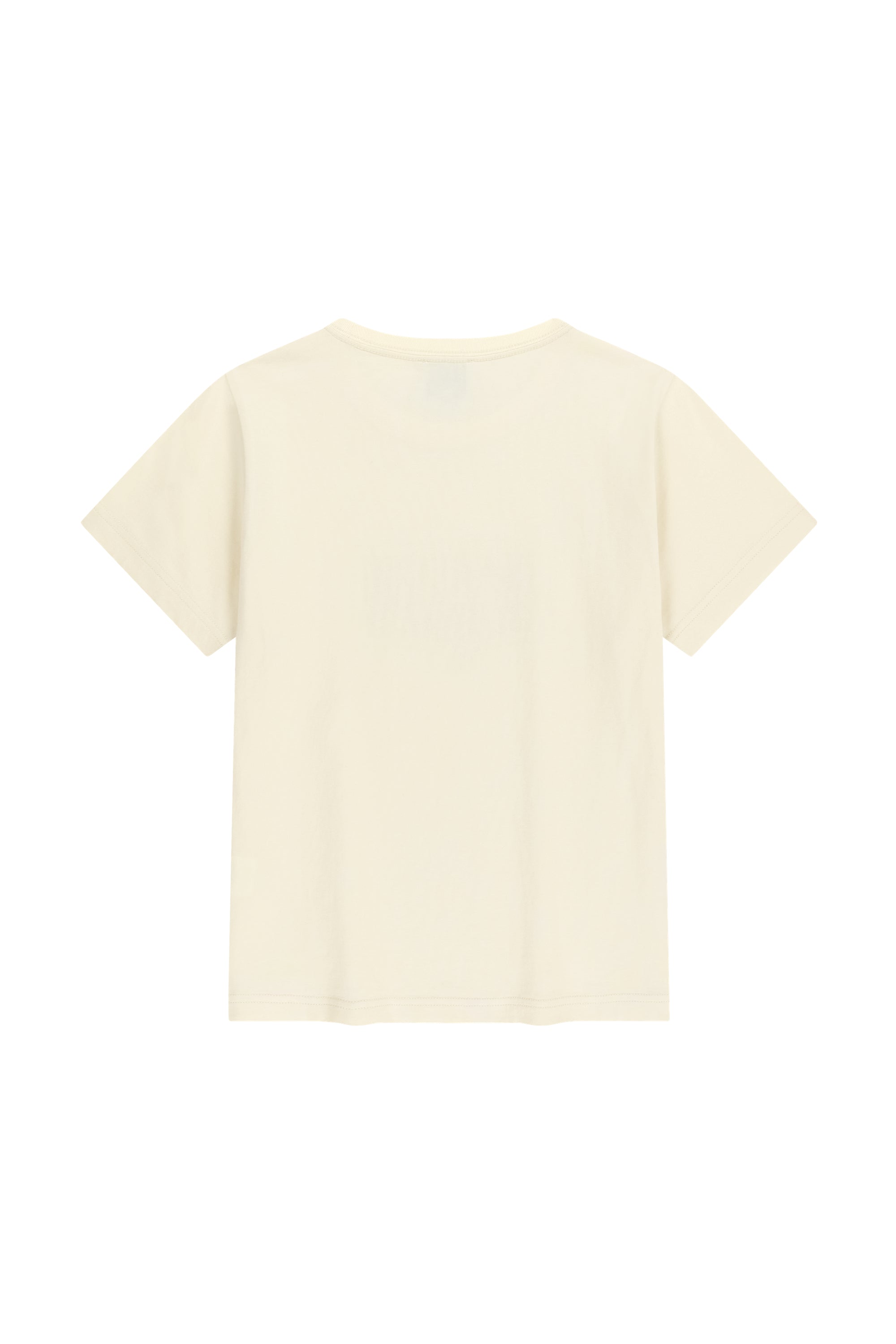 W Classic Logo Tee Cream