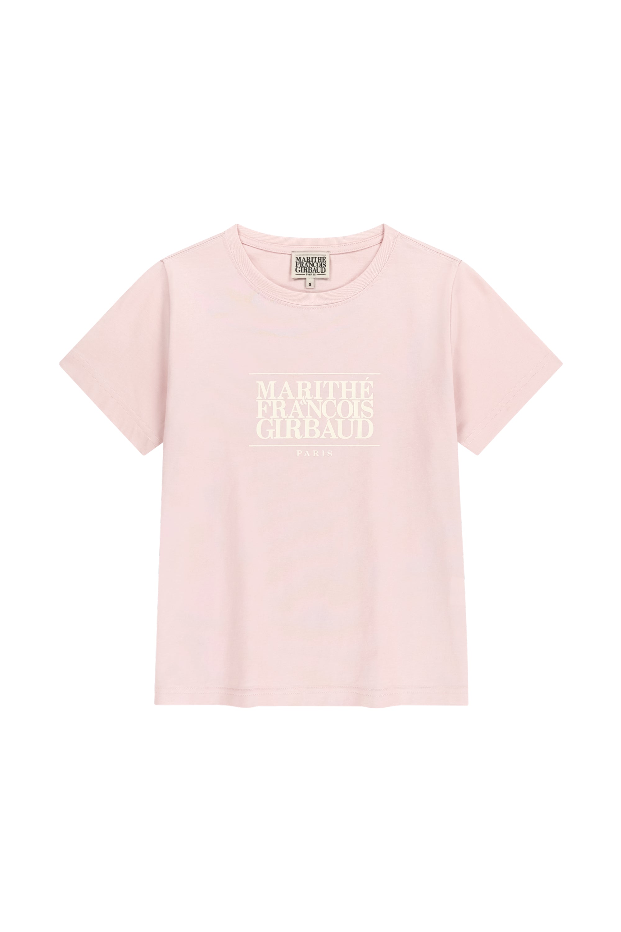 W Classic Logo Tee Light Pink
